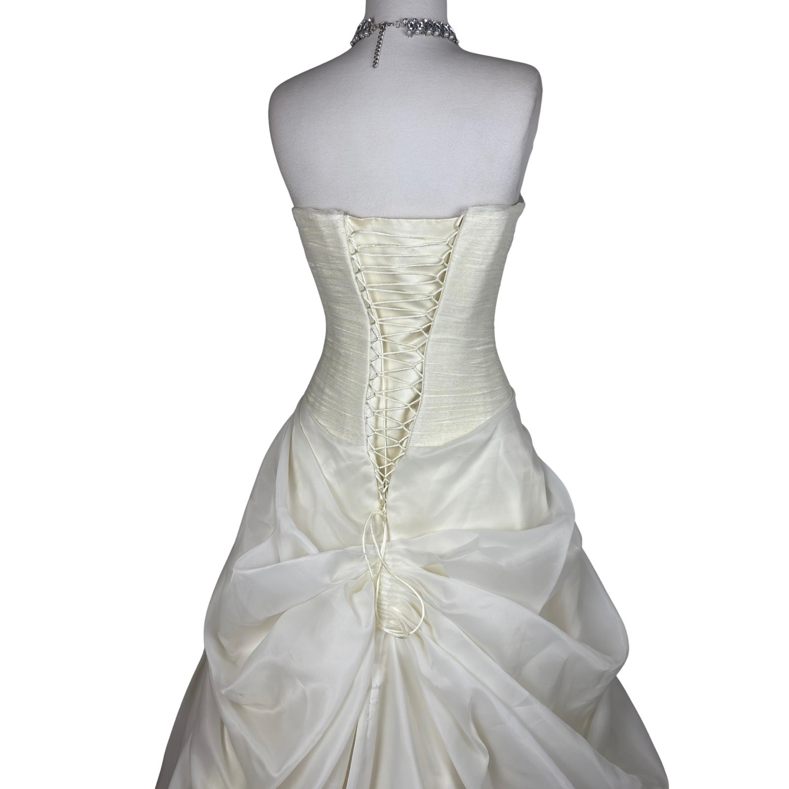 Vintage Princess Wedding Dress Bridal Ball Gown Fairytale Ruffle Wedding Dress