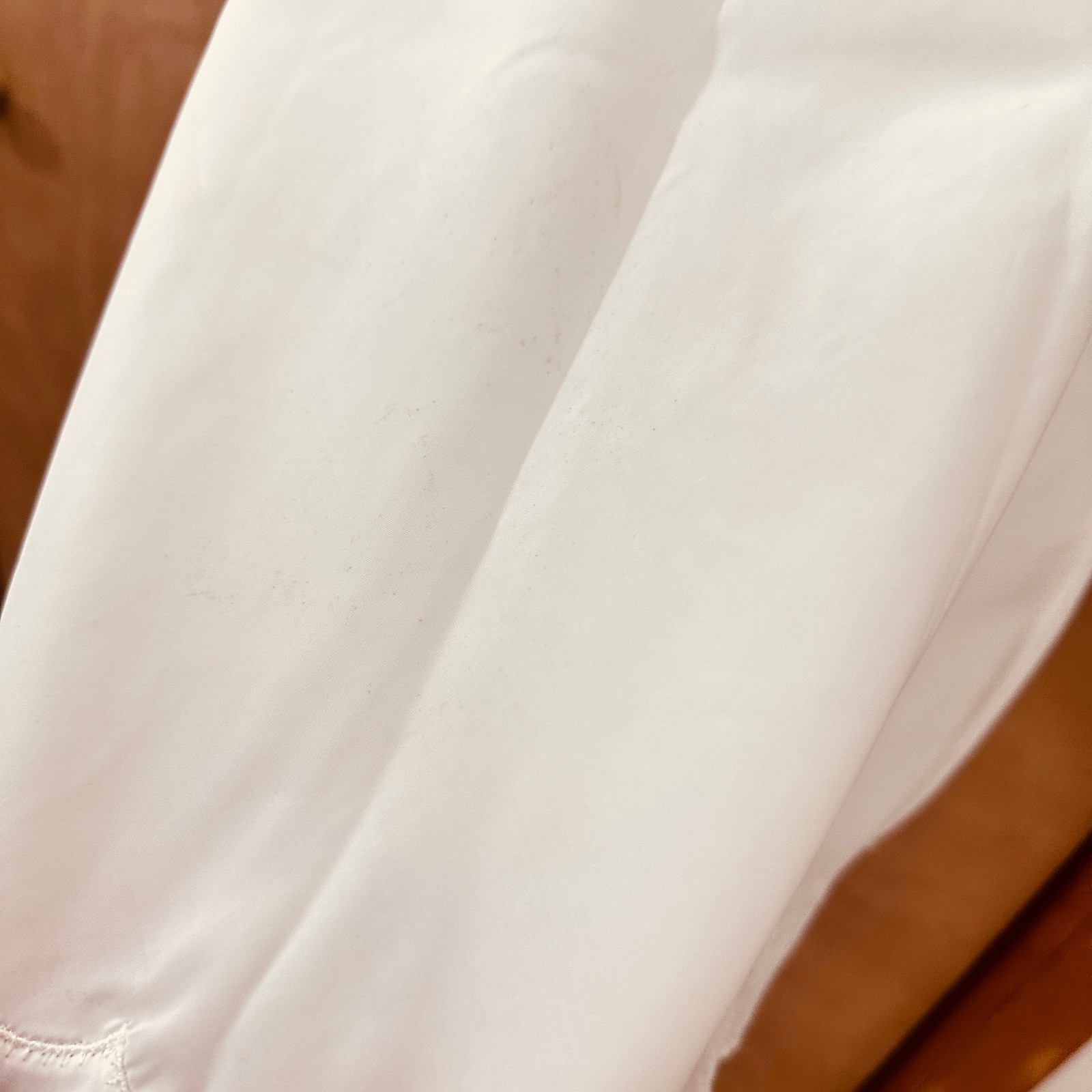 1950s Barbizon Flirt Off White Full Slip Taffeta 32 AV Side Zip Tafredda Flaws