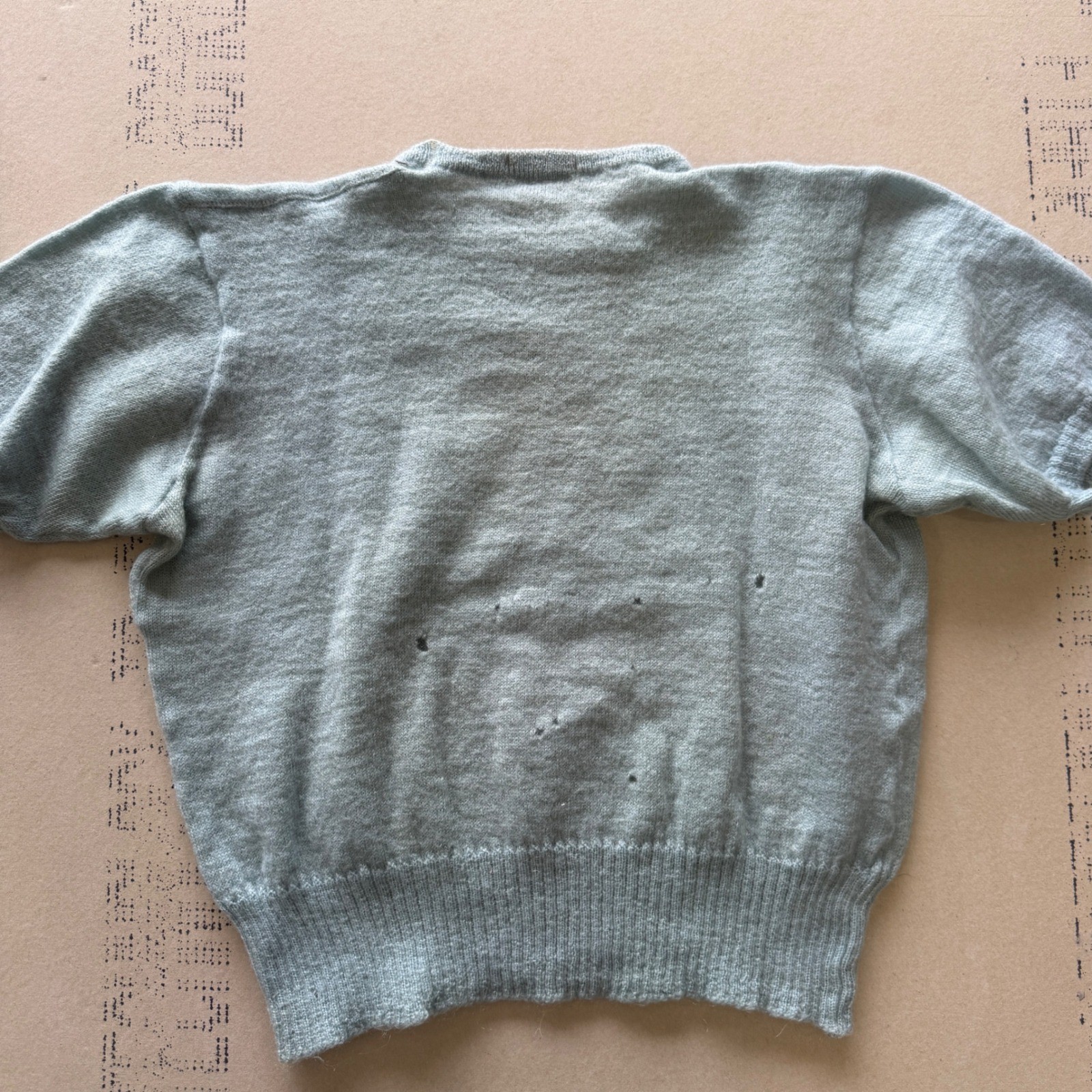 Vintage 50s Jantzen Short Sleeve Sweater
