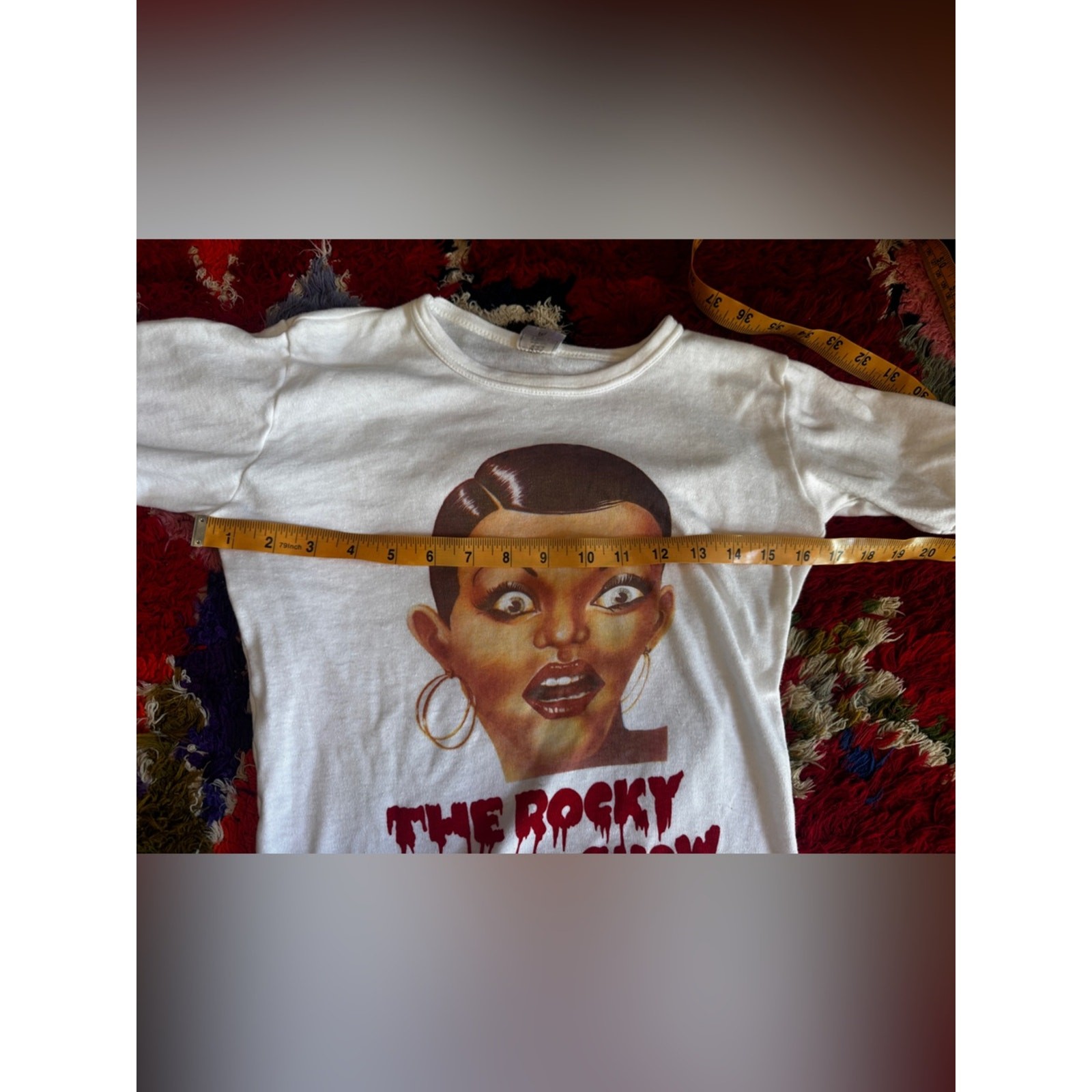 70s Vintage Rocky Horror Stage Production T Size SM
