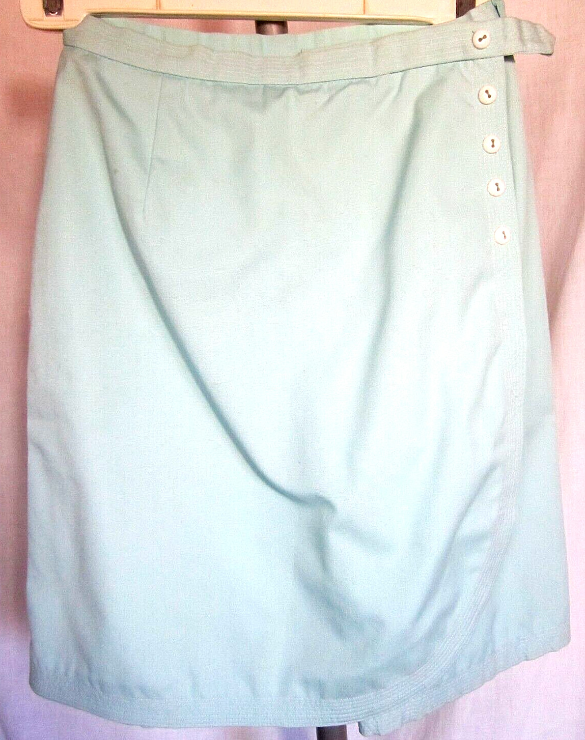 Vintage 60s MCM Mod Gogo Scooter Skort Shorts Mini Skirt Culottes 10 Koret Calif
