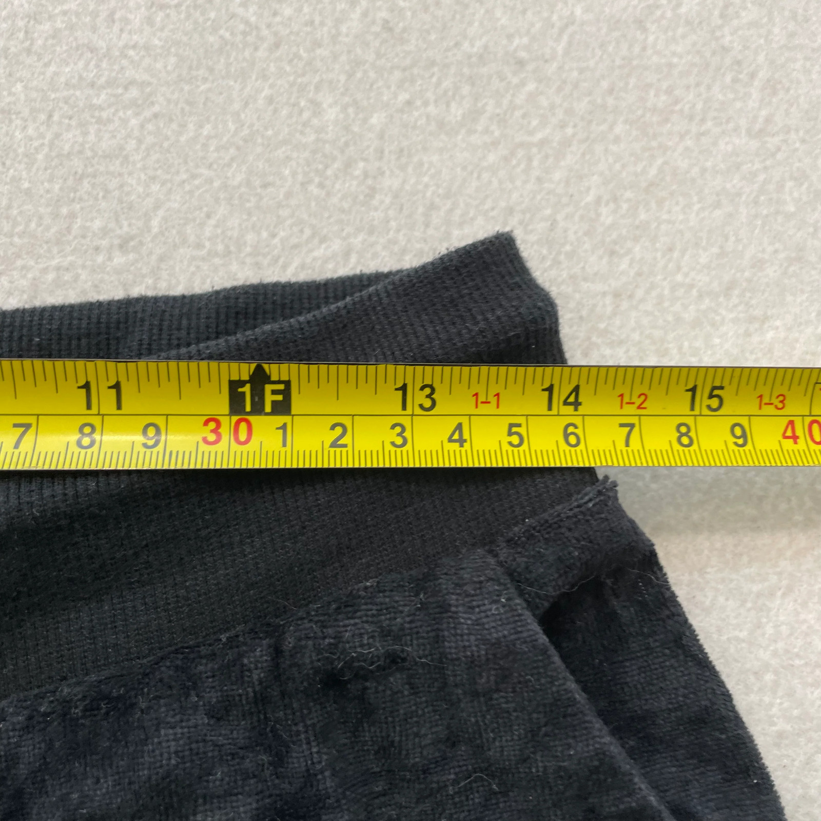 Bebe Women’s Navy Velour Flared Track Pants Loungewear Rhinestone Logo Size S