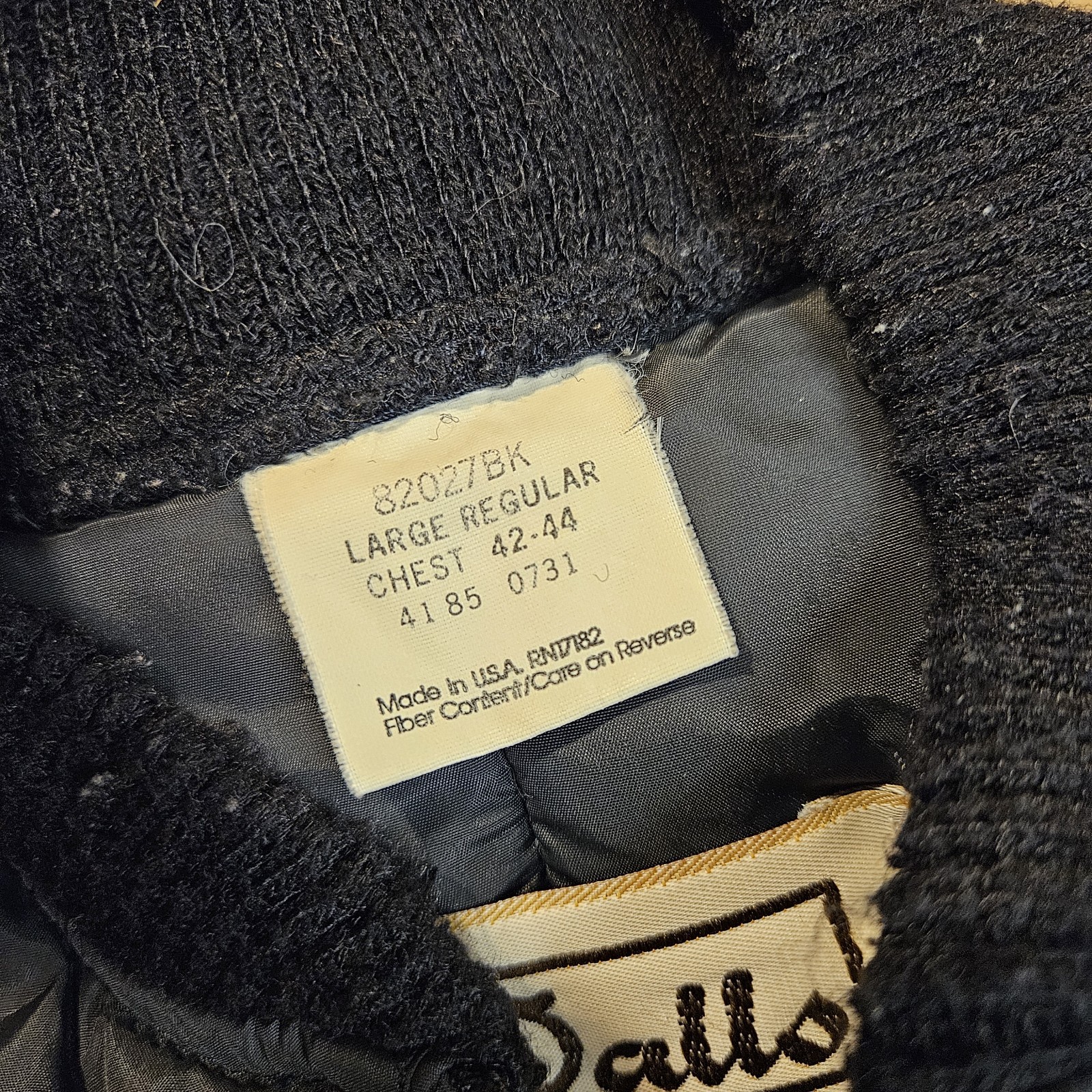 Wall’s Blizzard Pruf Ski Jacket Womens L Black Heavyweight Puffer Vintage 80s