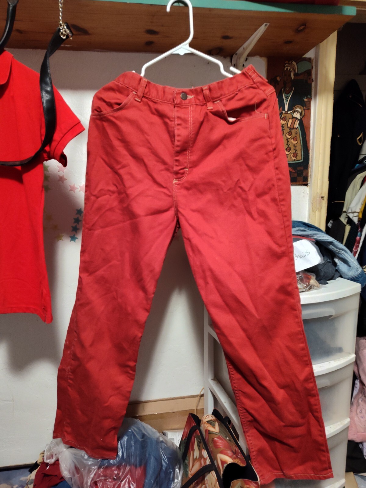 Maverick Vintage A1155BR Red Jeans