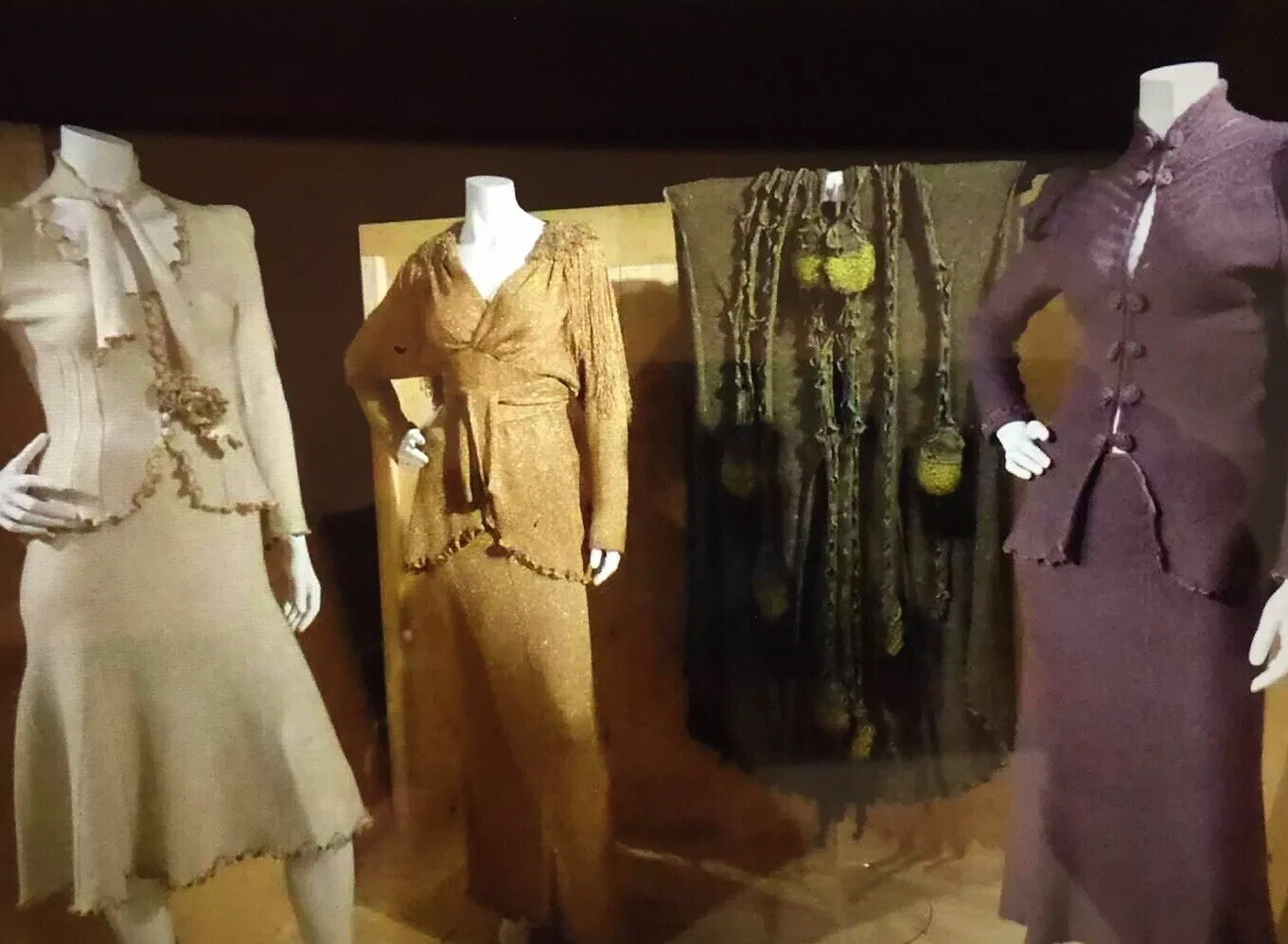🇬🇧80s Carnaby St. COSTUME Diana Leslie Animal Rainbow 5 pieces CHIC Ensemble