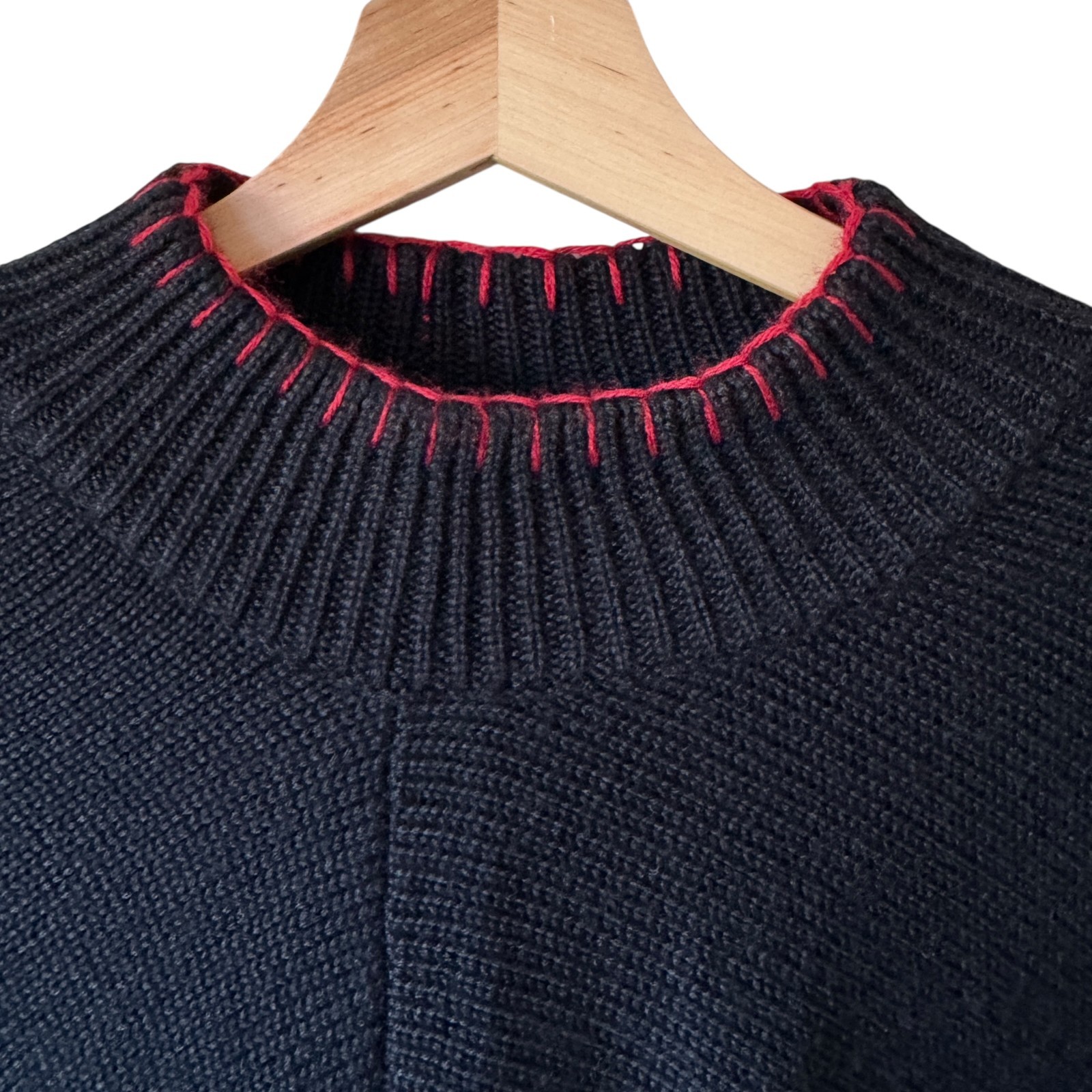 Vtg Gaucho Poncho Wool Blend Geometric Design Artisan Traditional Soft