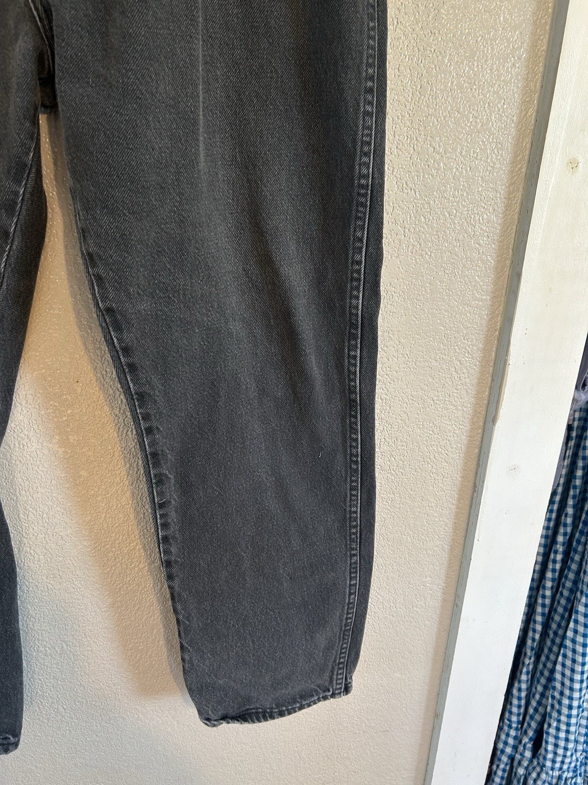 Y2K Rustler Women’s Jeans Black Denim Straight Leg 26 x 28 Mid Rise VTG Mom Jean