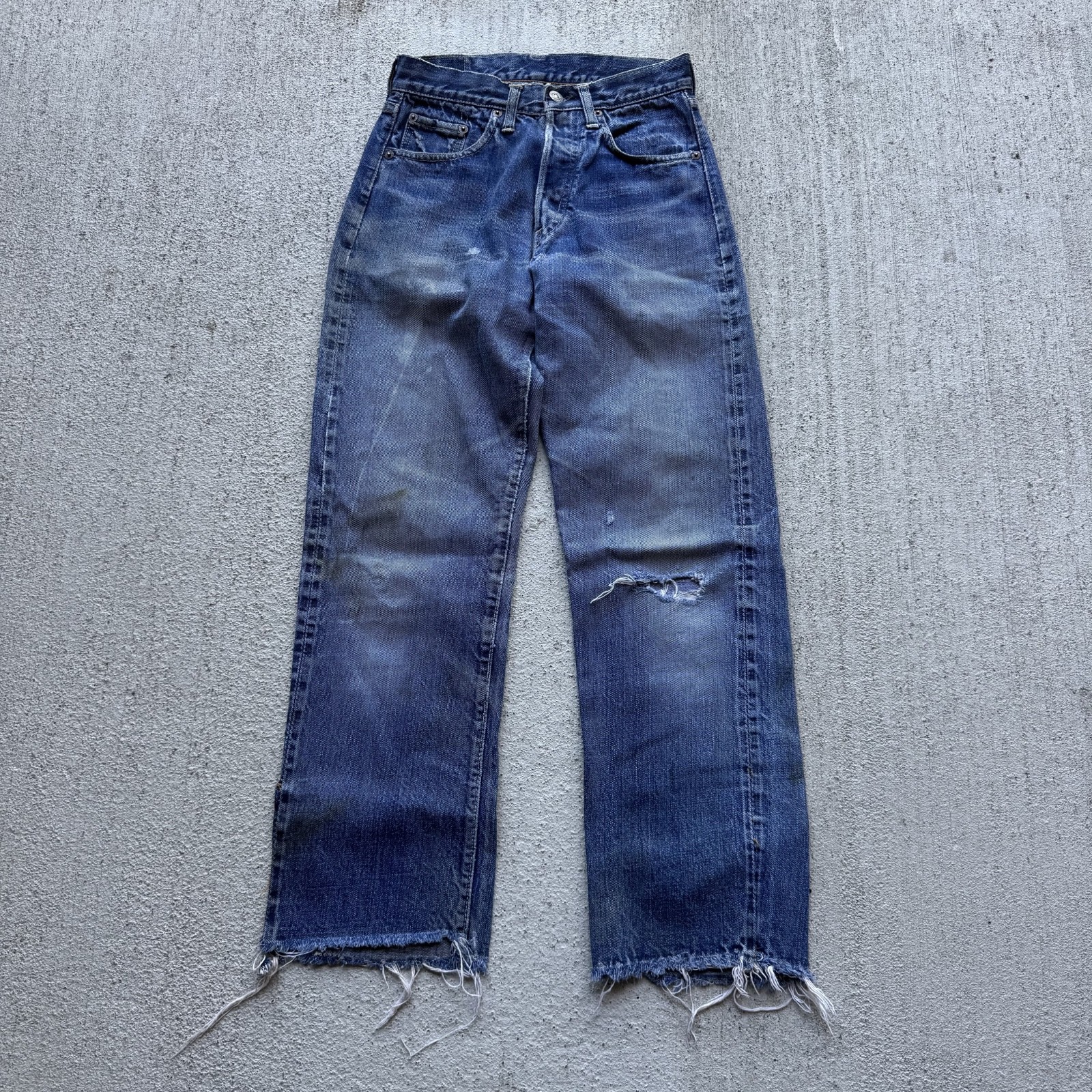 1960s/70s Type S Levi’s 501 Selvedge Jeans 24×26.5