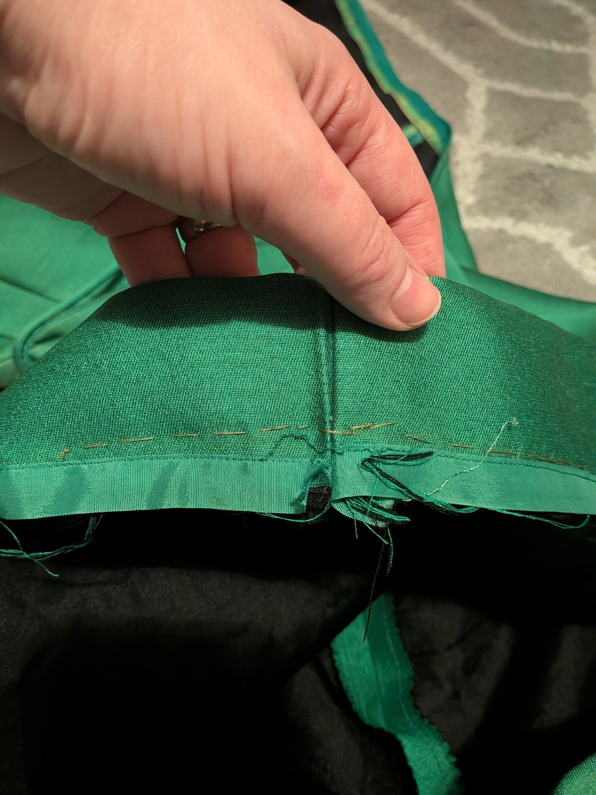 Vintage 1960s Oleg Cassini Green and Black Cocktail Dress – Madmen, VLV
