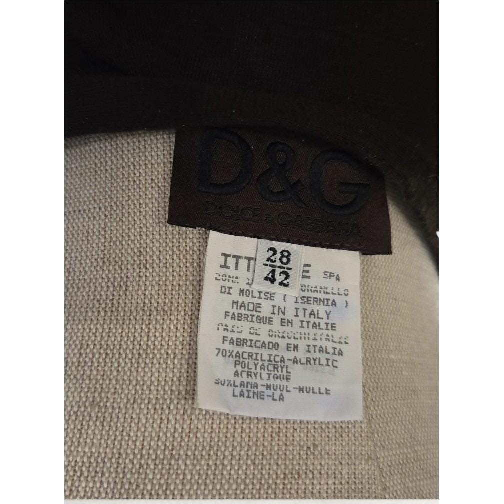 Vintage Dolce & Gabbana Gonna New Brown Maxi Skirt Made In Italy SZ 42