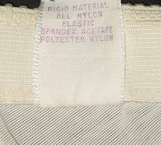 VtG 60s FORMFIT Pinup Corset White Sheer Lace Satin Full-Zip Girdle Garters 36C