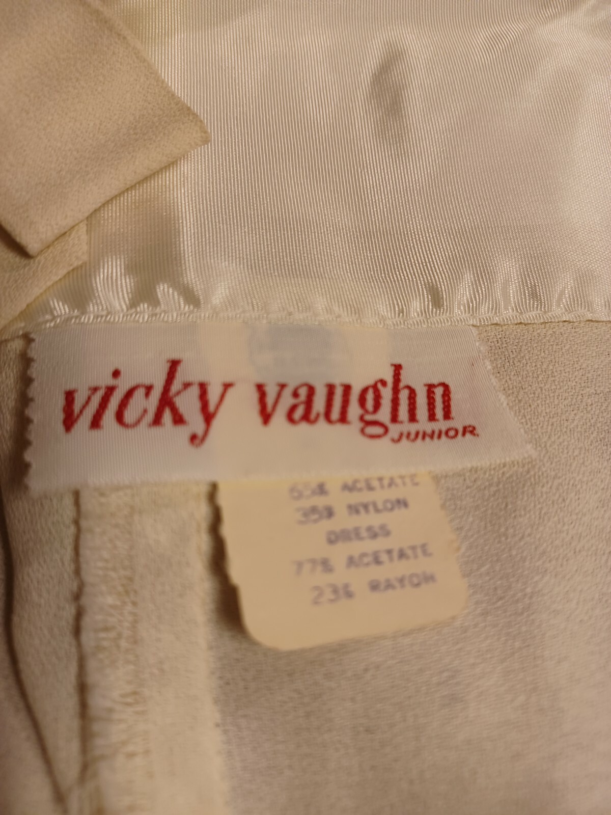 True Vtg Mid-century 1960s UNION LABEL Mod Shift Dress MCM Go-Go 11 VICKY VAUGHN
