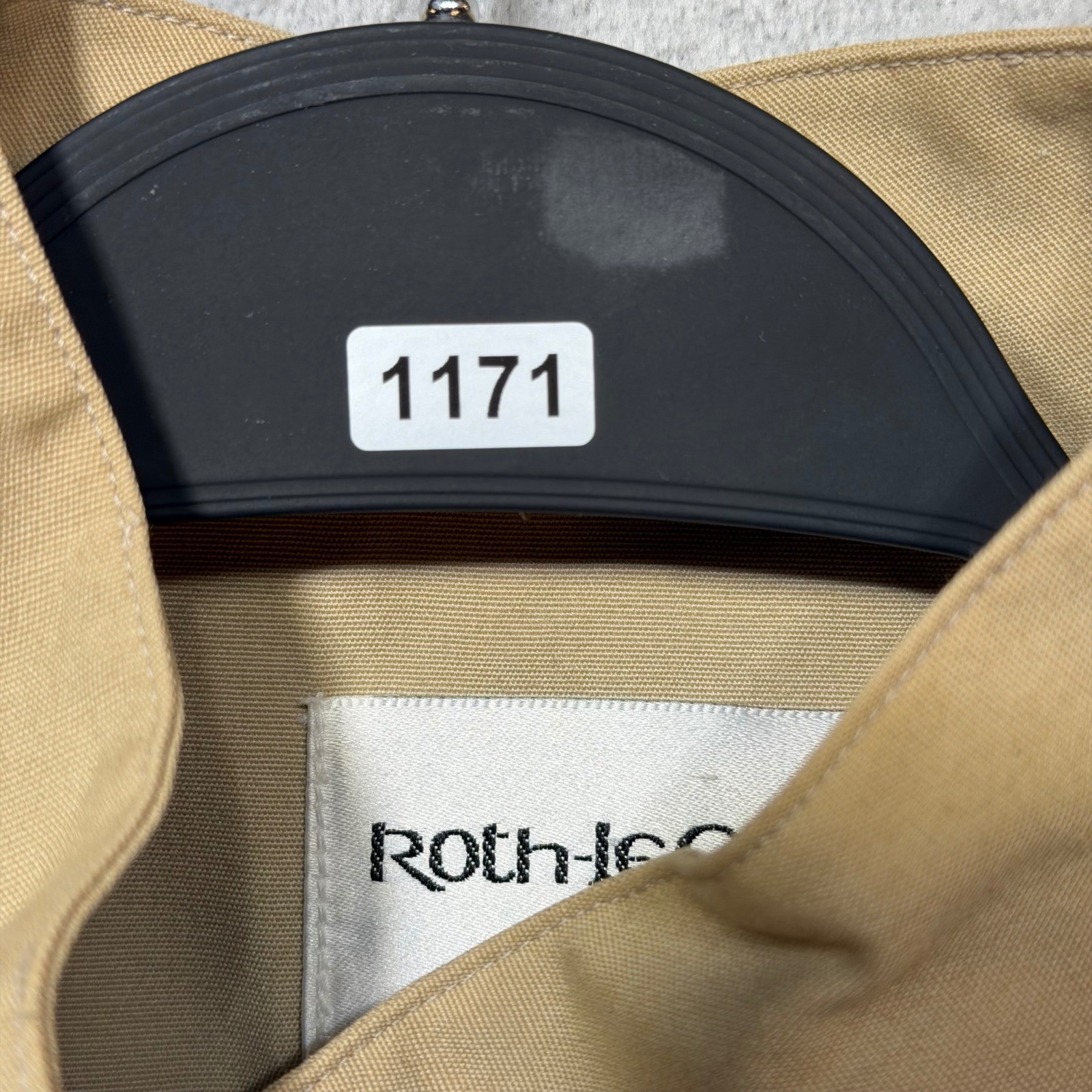 Vintage 80s Roth-LeCover Sport Tan Cotton Blend Dolman Sleeve Jacket Size M L
