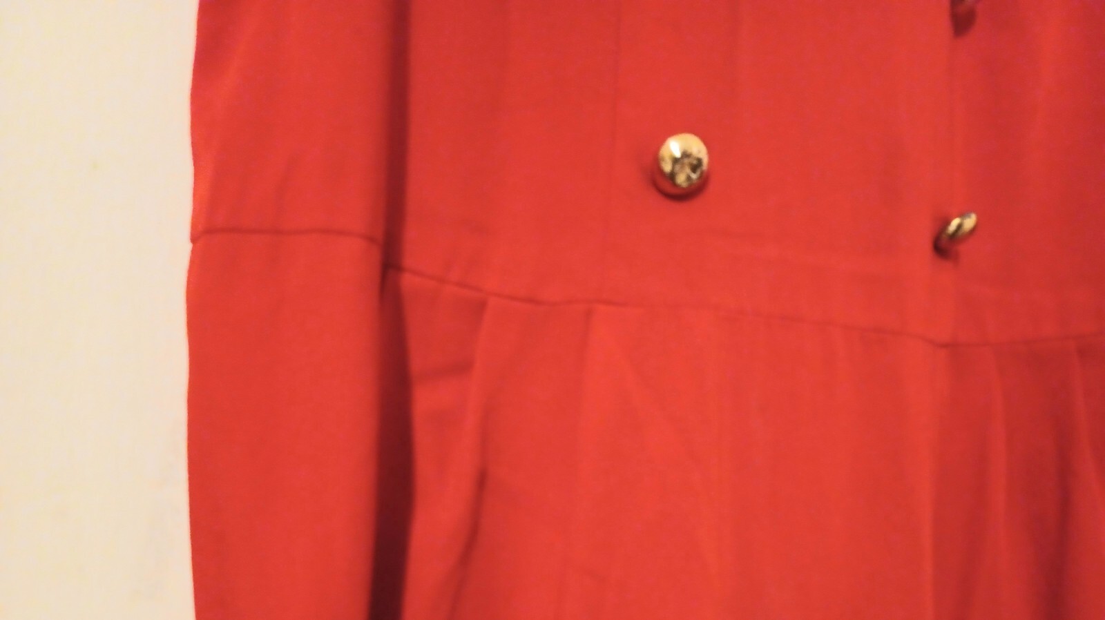 Vintage Ari’s Korner Red Maxi Dress With Button Details – Plus Size 20