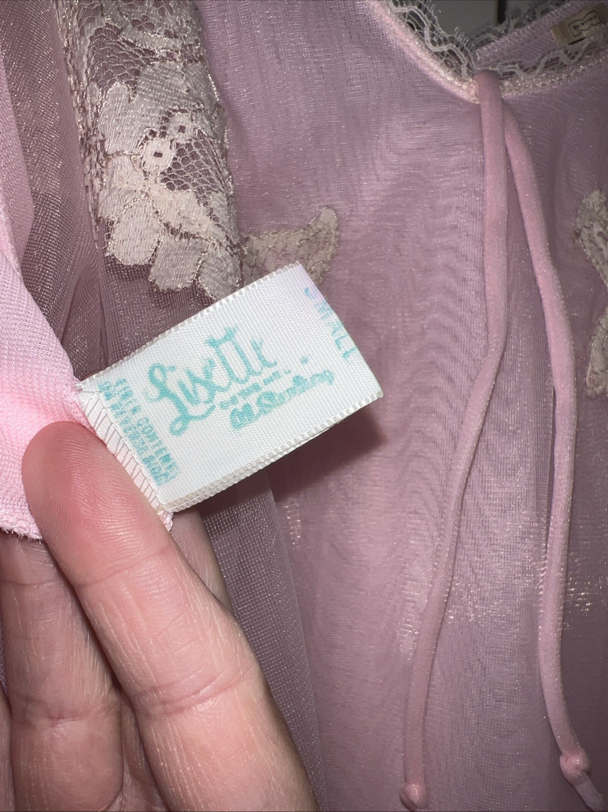 Lisette by Al Sterling Vintage Nightgown Babydoll S Lingerie 50s 60s Pink NEW