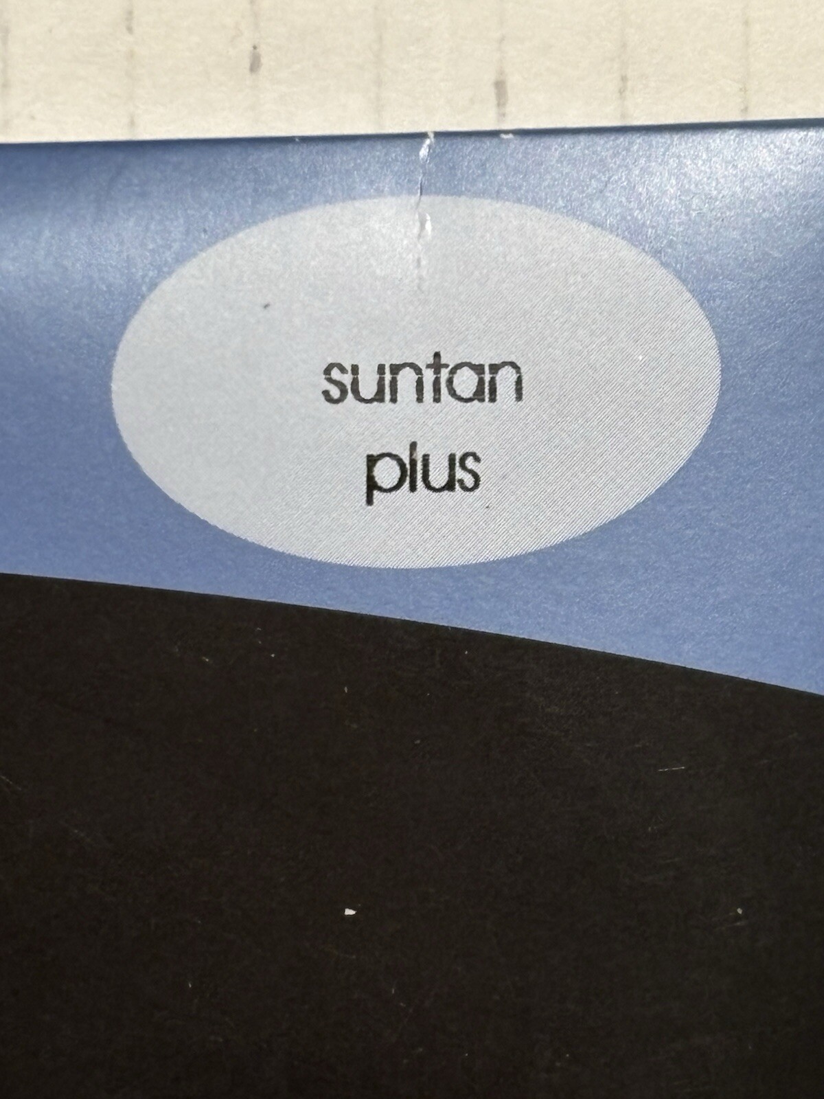 Pantyhose Control Top Silky Sheer Size Plus Suntan Sandalfoot George NEW