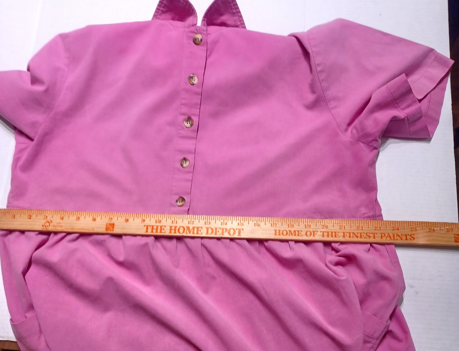 Sunbelt Pink Vintage 90s Cotton Lagan Look Dress Women’s XL