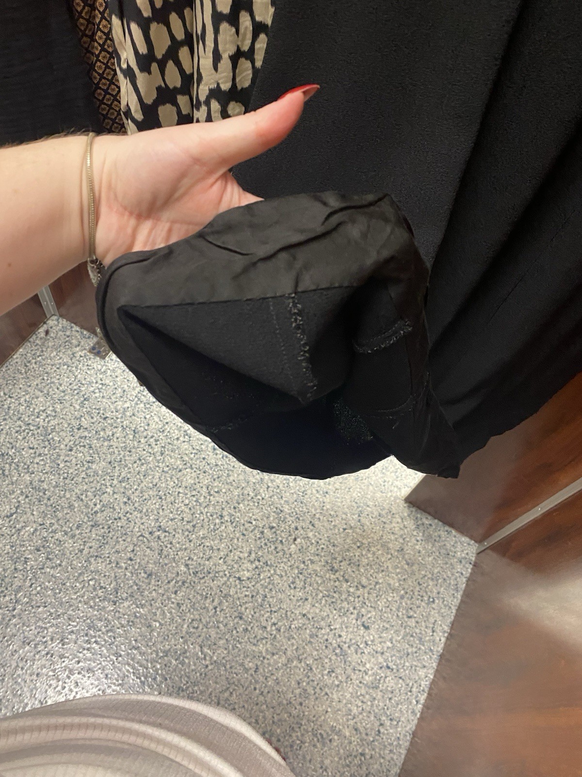 1940’s WW2 Era Black Dress With Bow Details