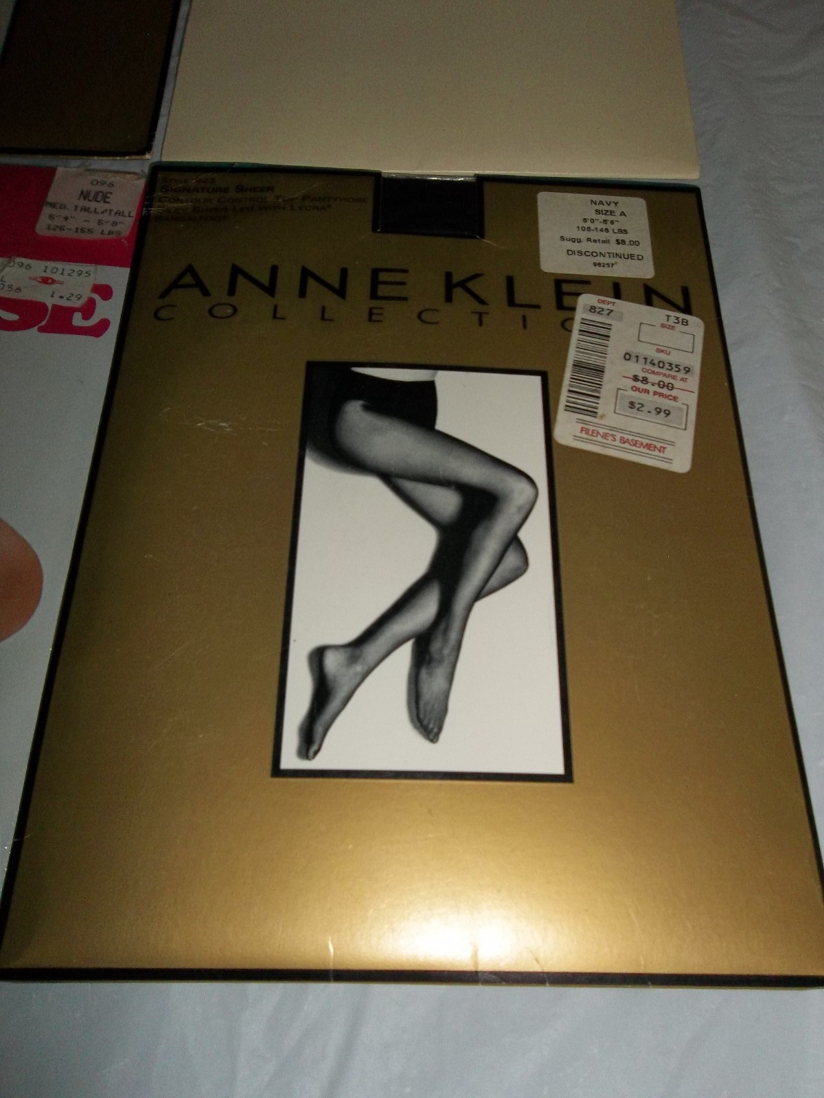 Lot of 4 Pair of Pantyhose~Please read full description for size and colors!