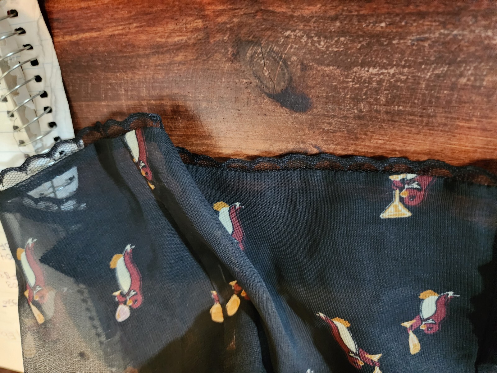 RARE Coach Neck Tie Dress Penguin holding champagne glass Rare print SZ 10.