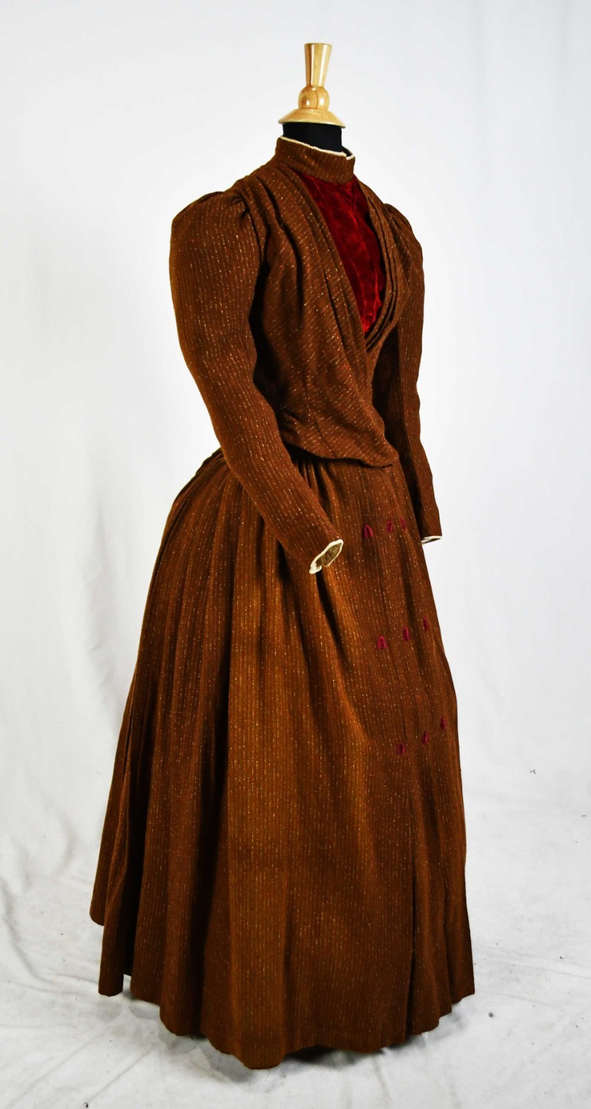VICTORIAN 2 PIECE AFTERNOON VISITING DRESS 1893