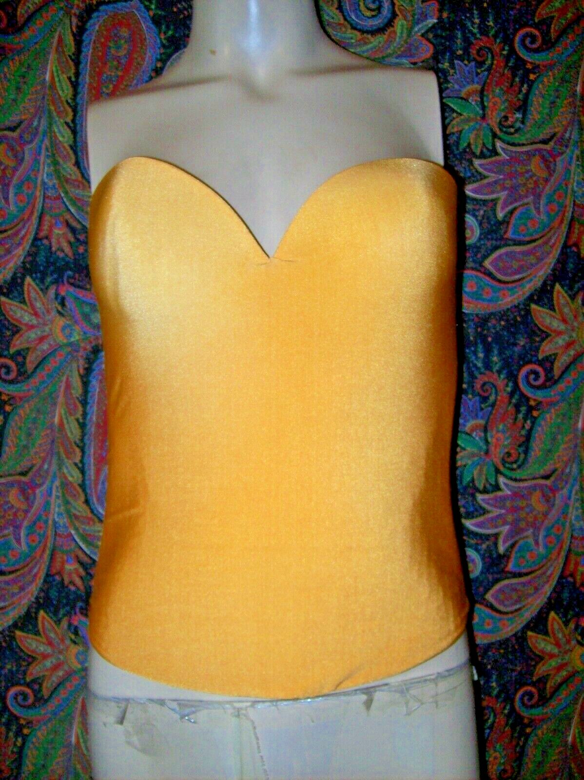 David’s Bridal Sunshine Strapless Long Line Smooth Corset Girdle Lingerie 36C