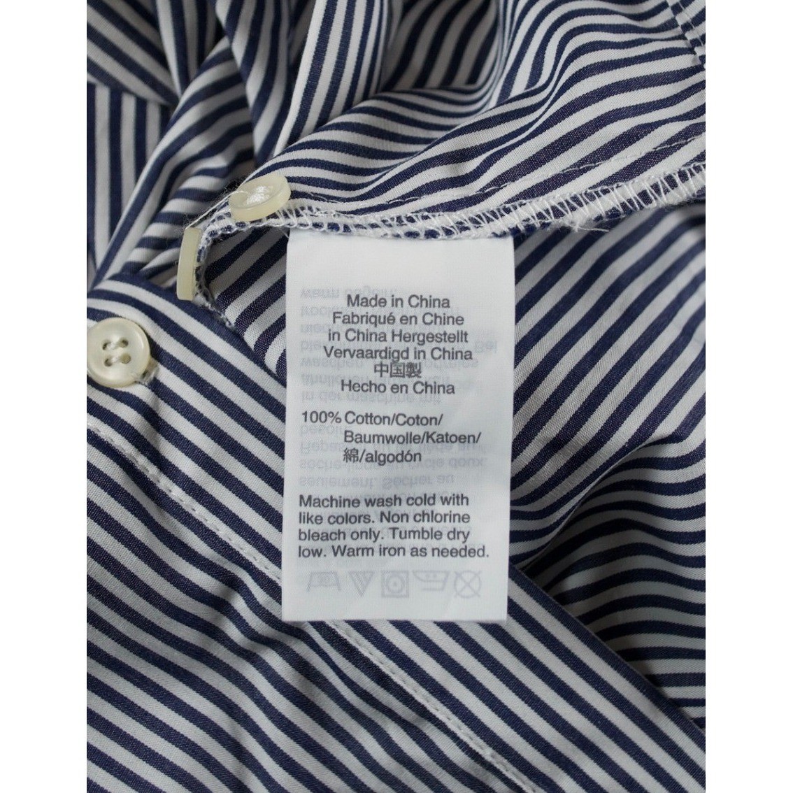 J Crew Navy Stripe Cotton Poplin Midi Shirt Dress 6 NWT Belted Coastal Grandma