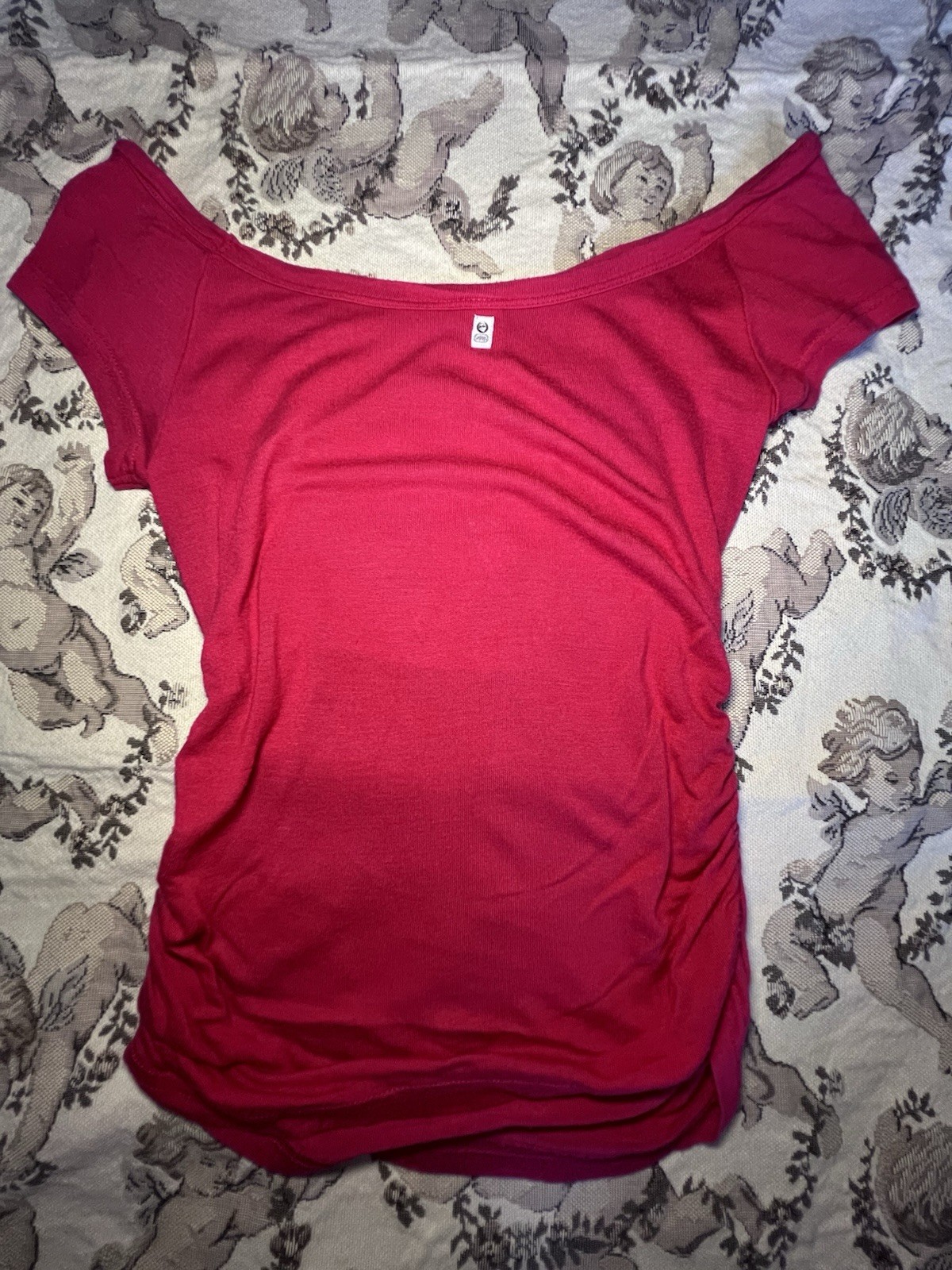 Vintage Y2K sequin Magenta Ecko Red Cinched RARE women’s Small