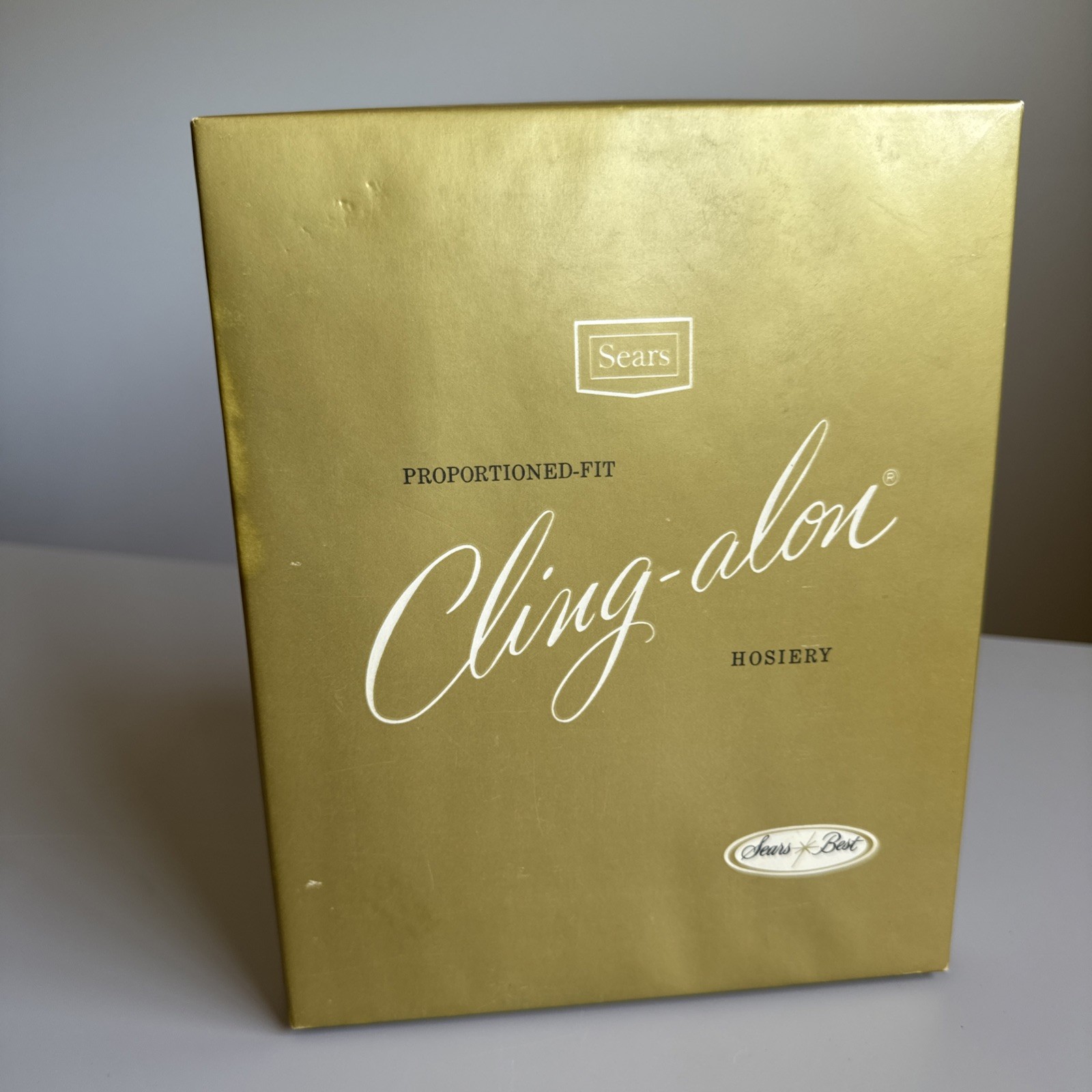 Vintage New 3 Pairs Sears Cling Alon Hosiery Tahiti Bronze Shapely A 8 1/2-9 1/2