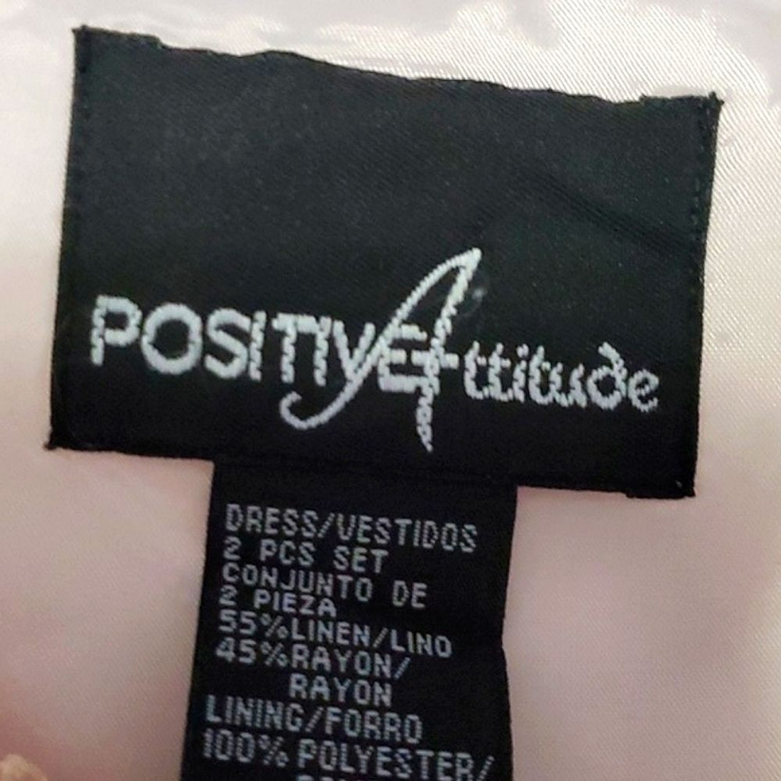 Vintage Positive Attitude Blush Pink 2 Piece Wedding Elegant Shift Maxi Dress 18
