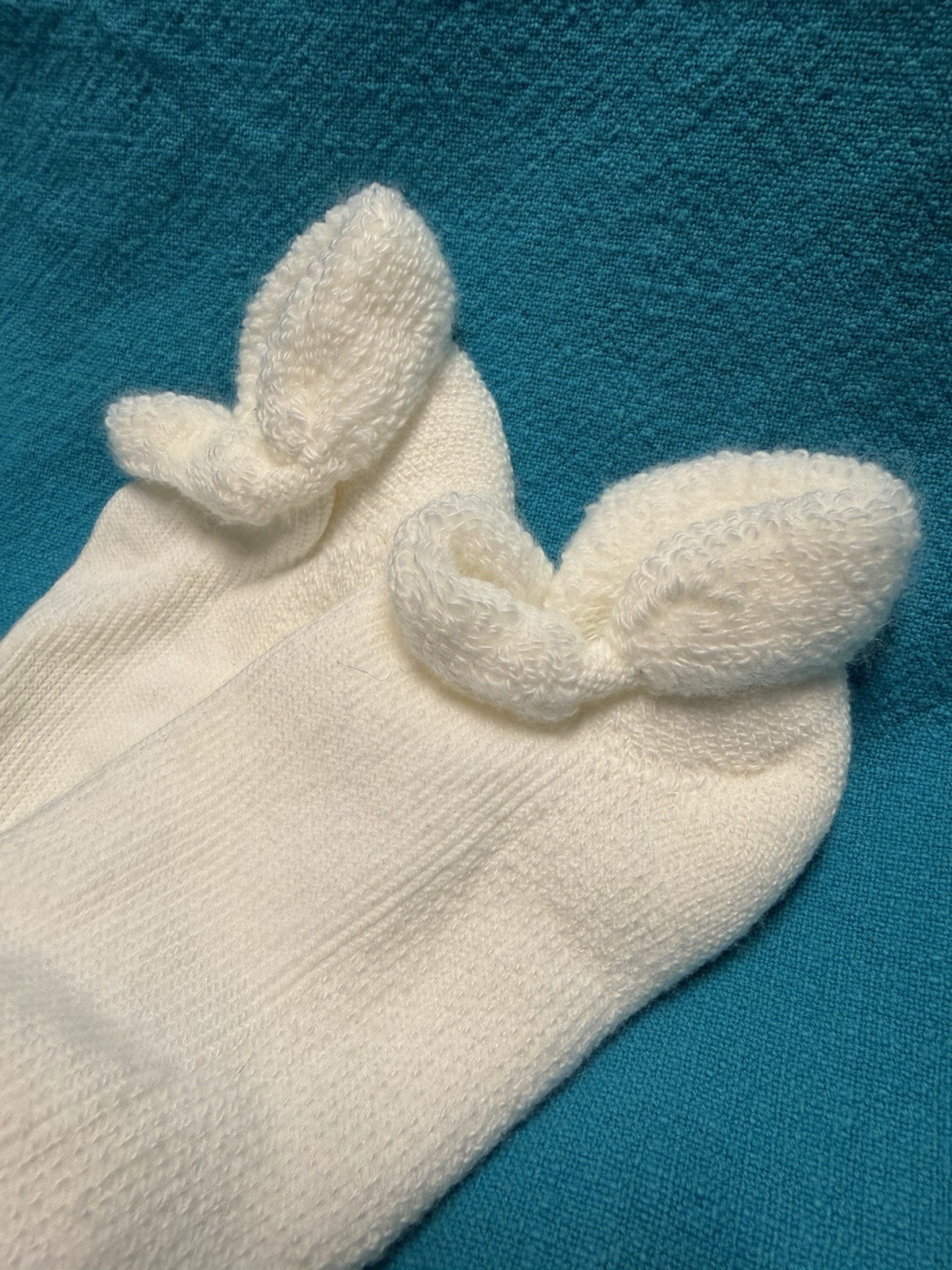 VTG Women’s Ankle Socks 9-11 White Low Cut Thick Acrylic Tennis Golf NOS 90’s.
