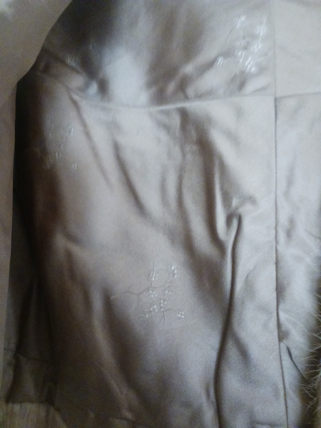 Vtge Light Sable Mink Stole Real Fur, Wedding, Pagaent