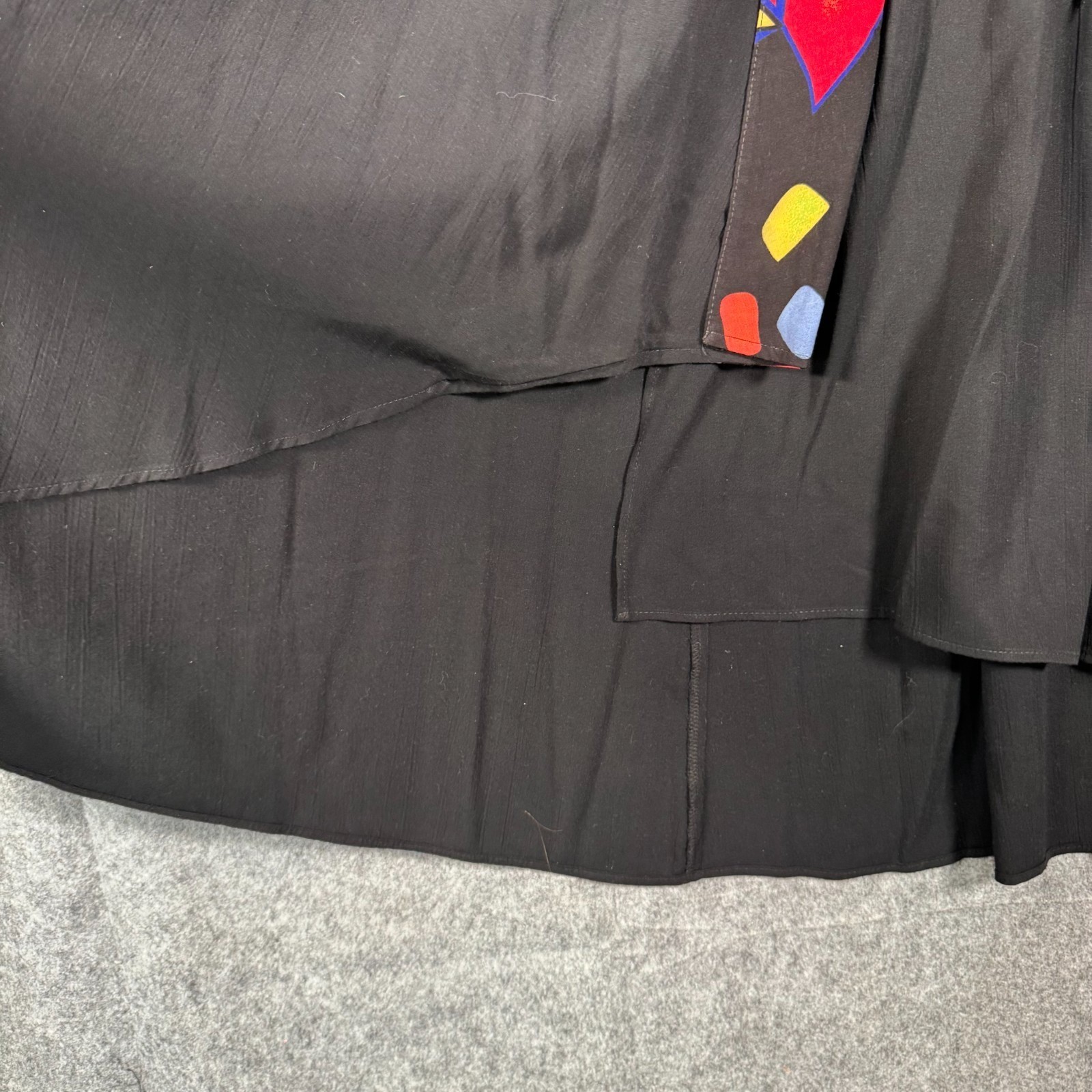 Vtg F Stop Art-to-Wear Jacket Skirt Suit Set Womens Medium/Large Funky Wild 80s