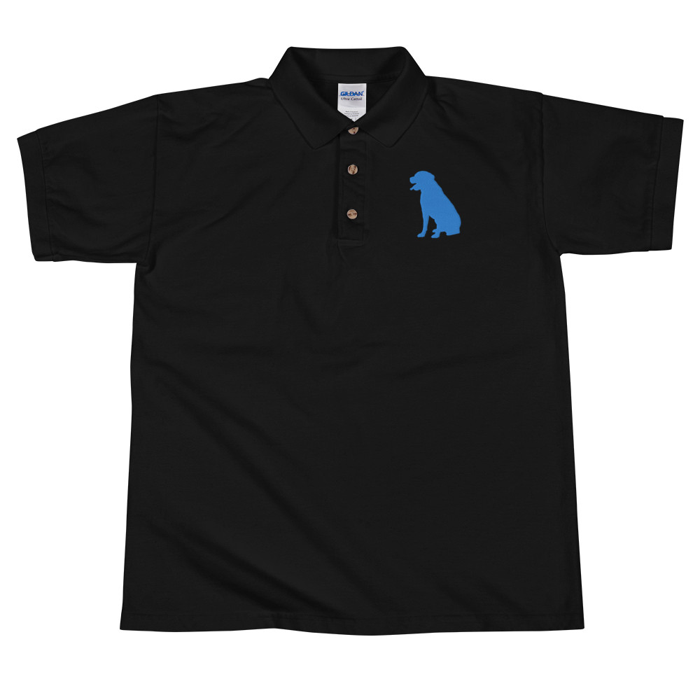 Dog Polo Tshirt,Fun Dog Pet Embroidered Polo Shirt,Size S M L XL 2XL RELAXED FIT