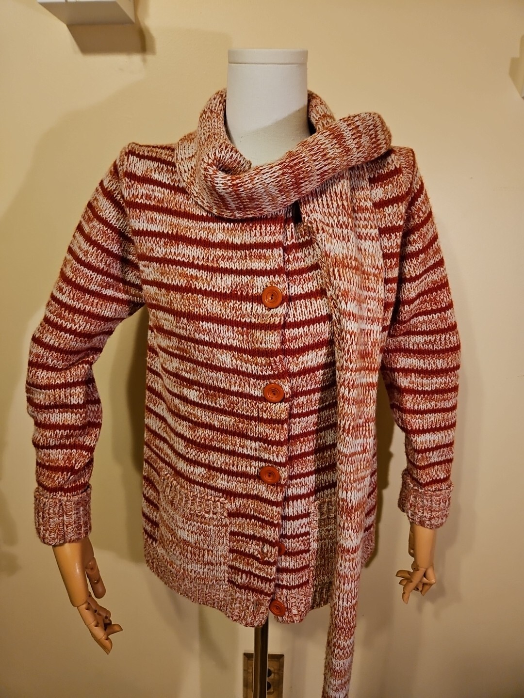 Women’s Vintage 1970s? Montgomery Ward Cardigan Size Large EUC