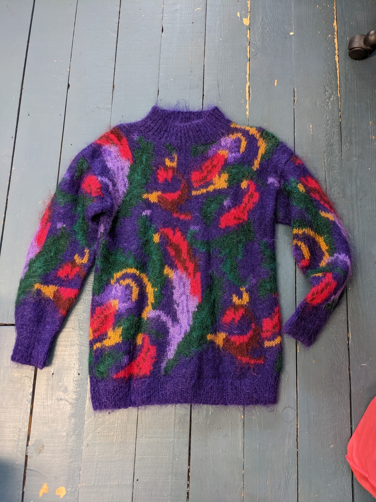 Vintage Nordstrom’s Classiques Women’s Mohair Wool Blend Cardigan Sweater Size M