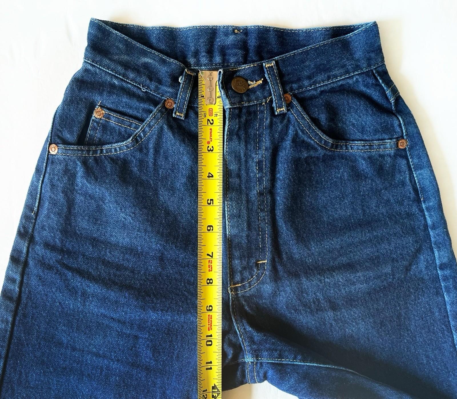 EUC! VTG 70-80s Lee Riders Jeans Talon 42 Zipper Women Size 3 24×31 🇺🇸USA Made