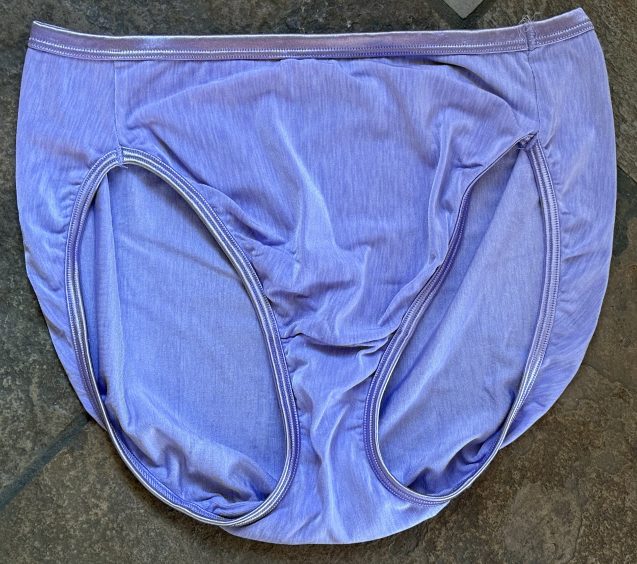 Vanity Fair Medium Violet Silky Smooth Illumination Hi Cut Panties #13108