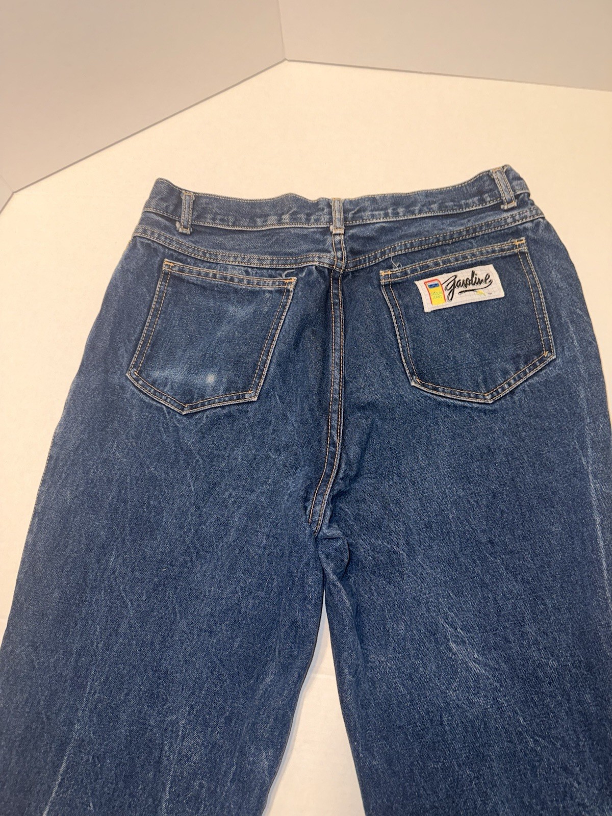 Vintage 1980s Jeans Gasoline Brand Classic Retro Denim Pants Style True Rare USA