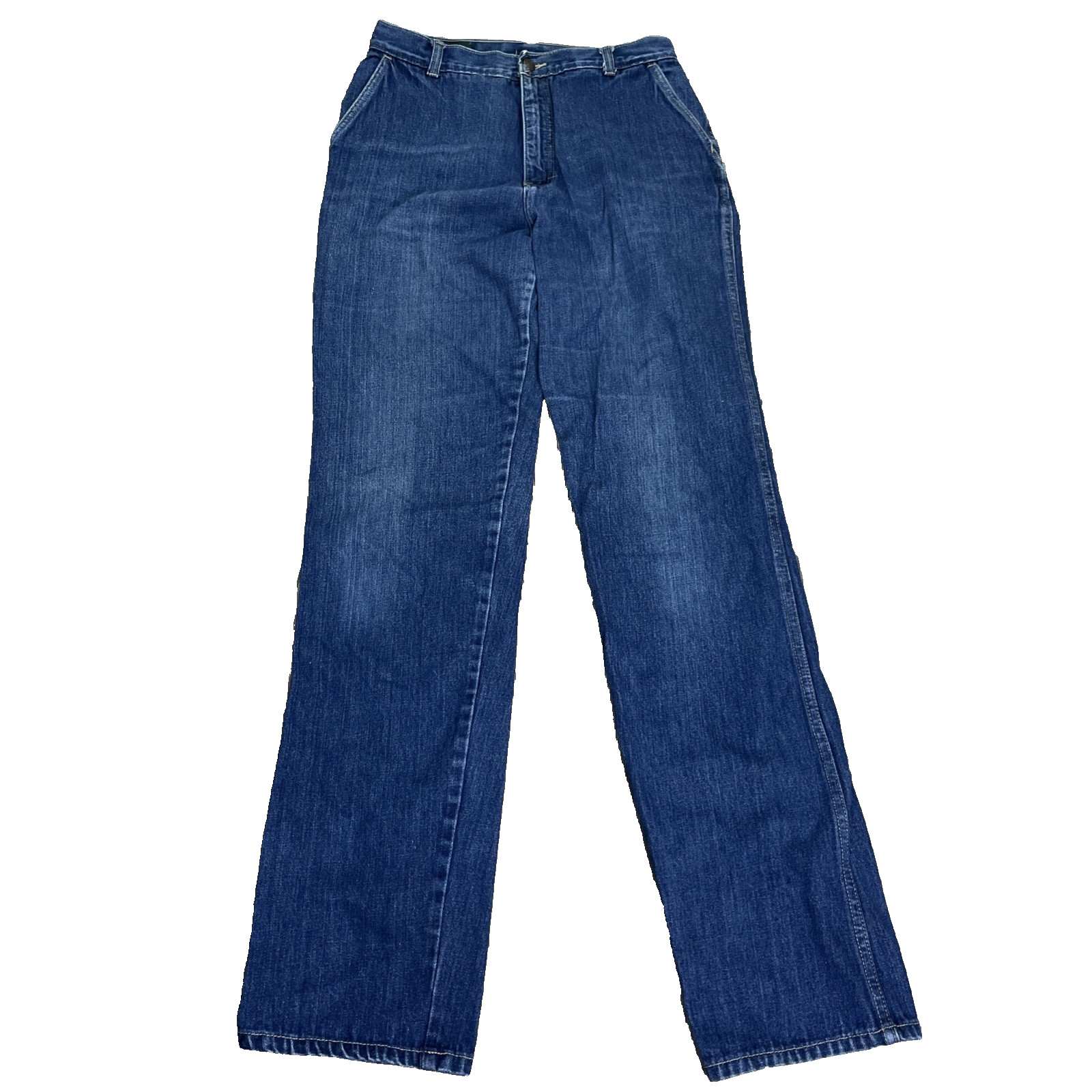 VTG IZOD For Her LACOSTE Denim Trouser Jeans Straight Leg 80s High Waist 29×35