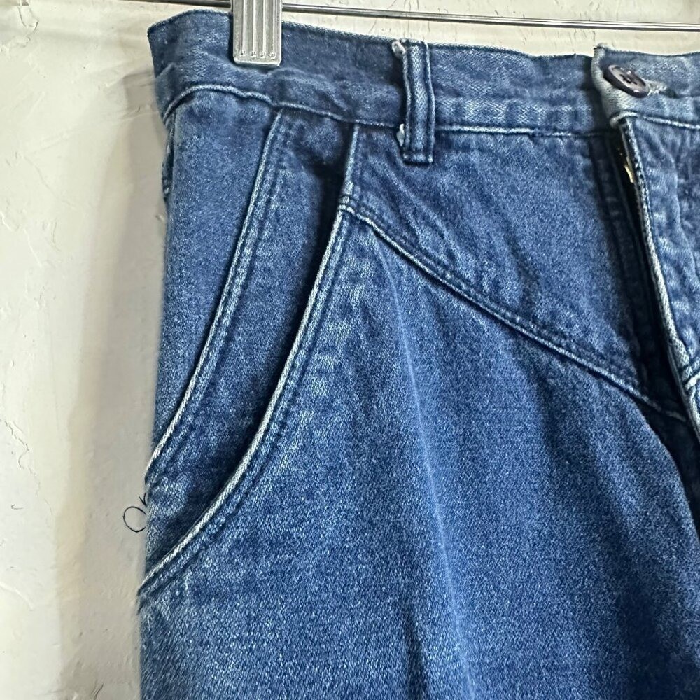 VTG Rocky Mountain Rockies Womens Denim Jeans 28/7 Straight Leg High Rise Y2K