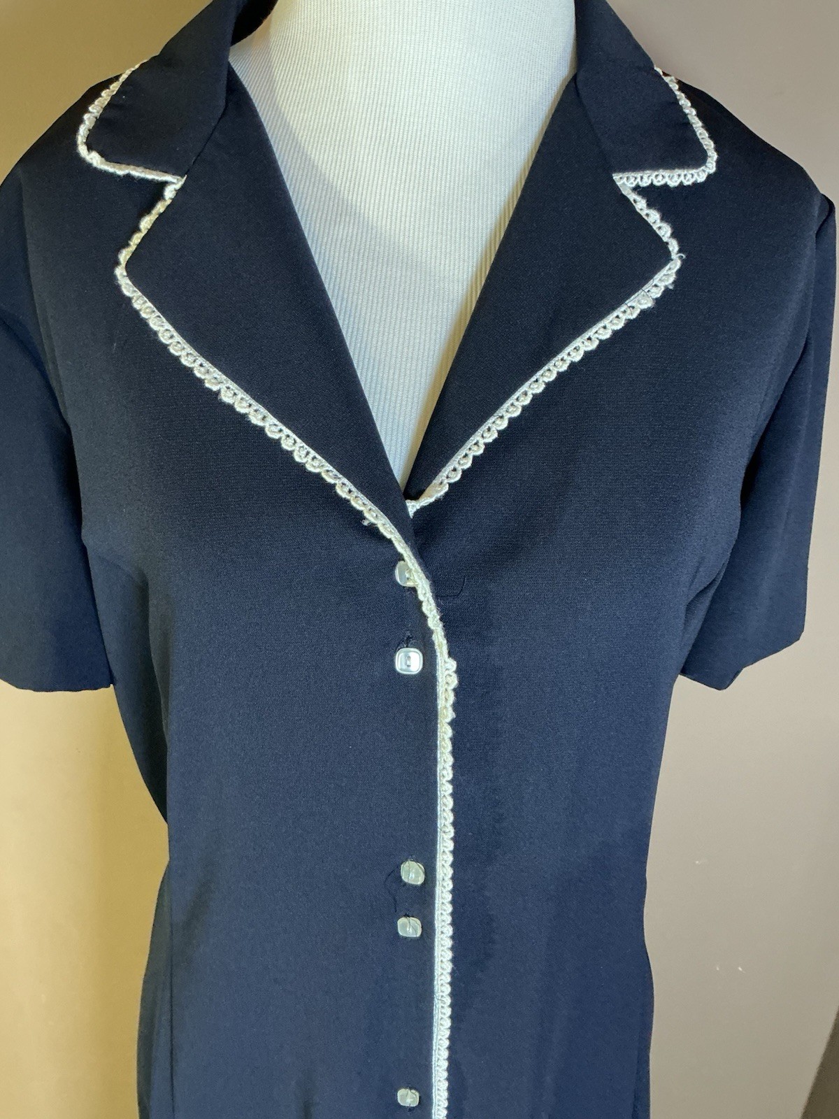 Vintage Julian Taylor 80s 90s Button Front Tie Waist Maxi Dress Cottagecore