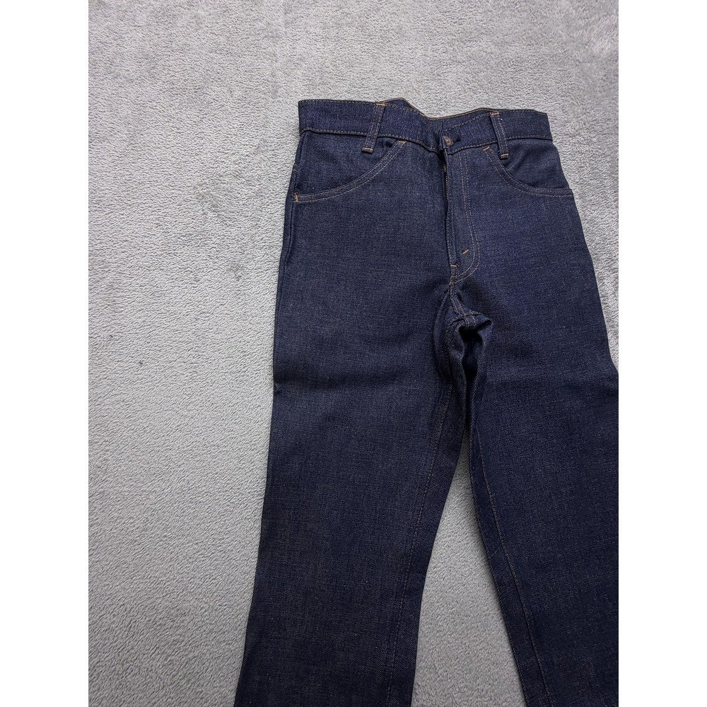 Vintage Levis 746 Bell Bottom Jeans Mens 27×32 Blue Student Flare Made USA 70s