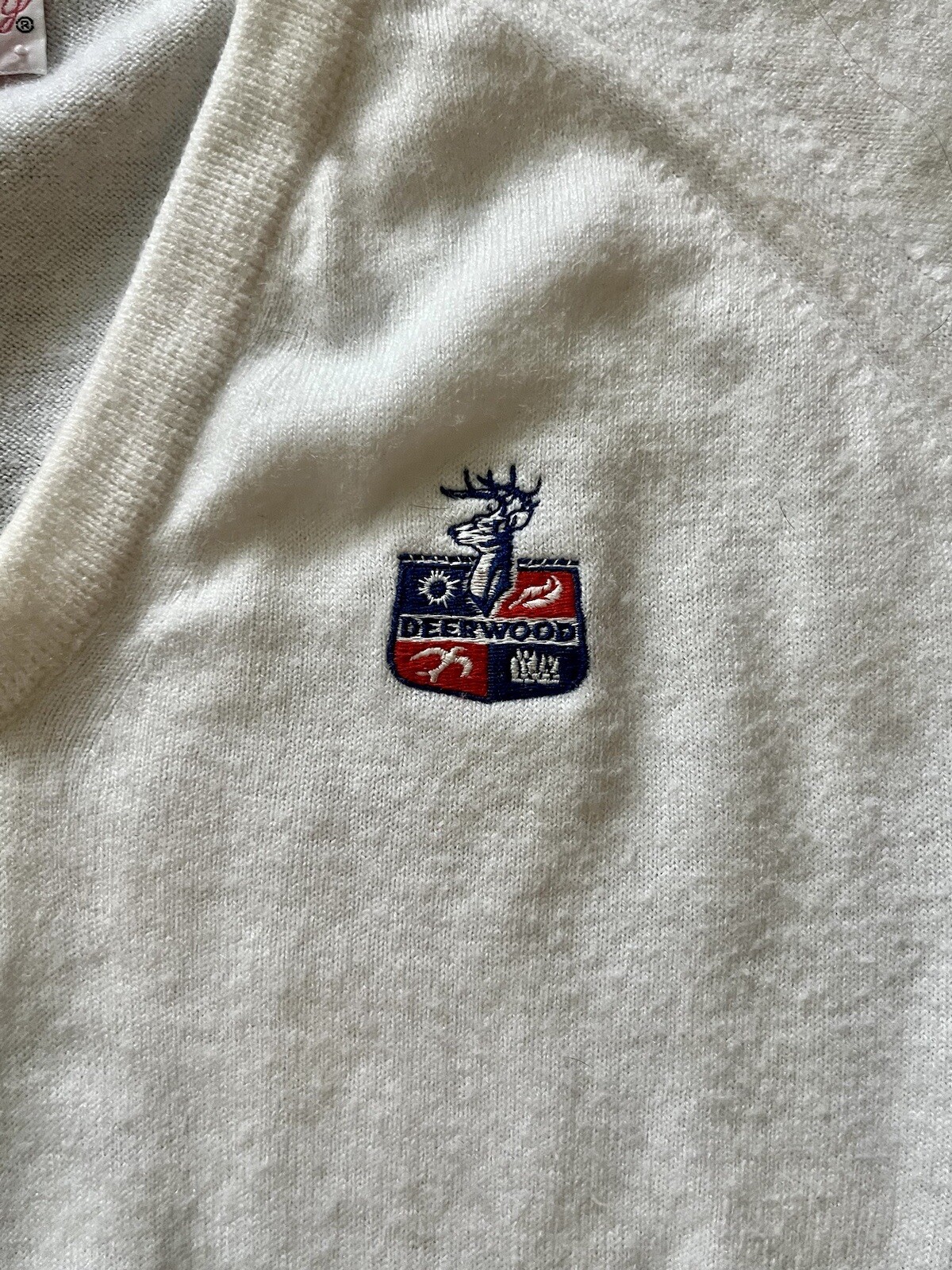 VINTAGE Lady Pickering Soft Sweater Womens Large Deerwood Golf Club Pullover