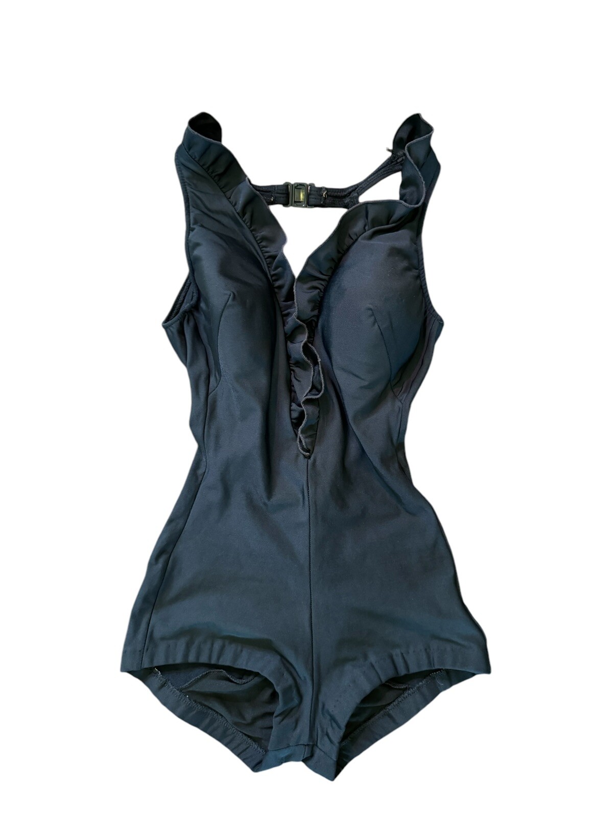 1960’s Perfection Fit Roxanne Pinup Style One Piece Swimsuit Size10/32 C Cup