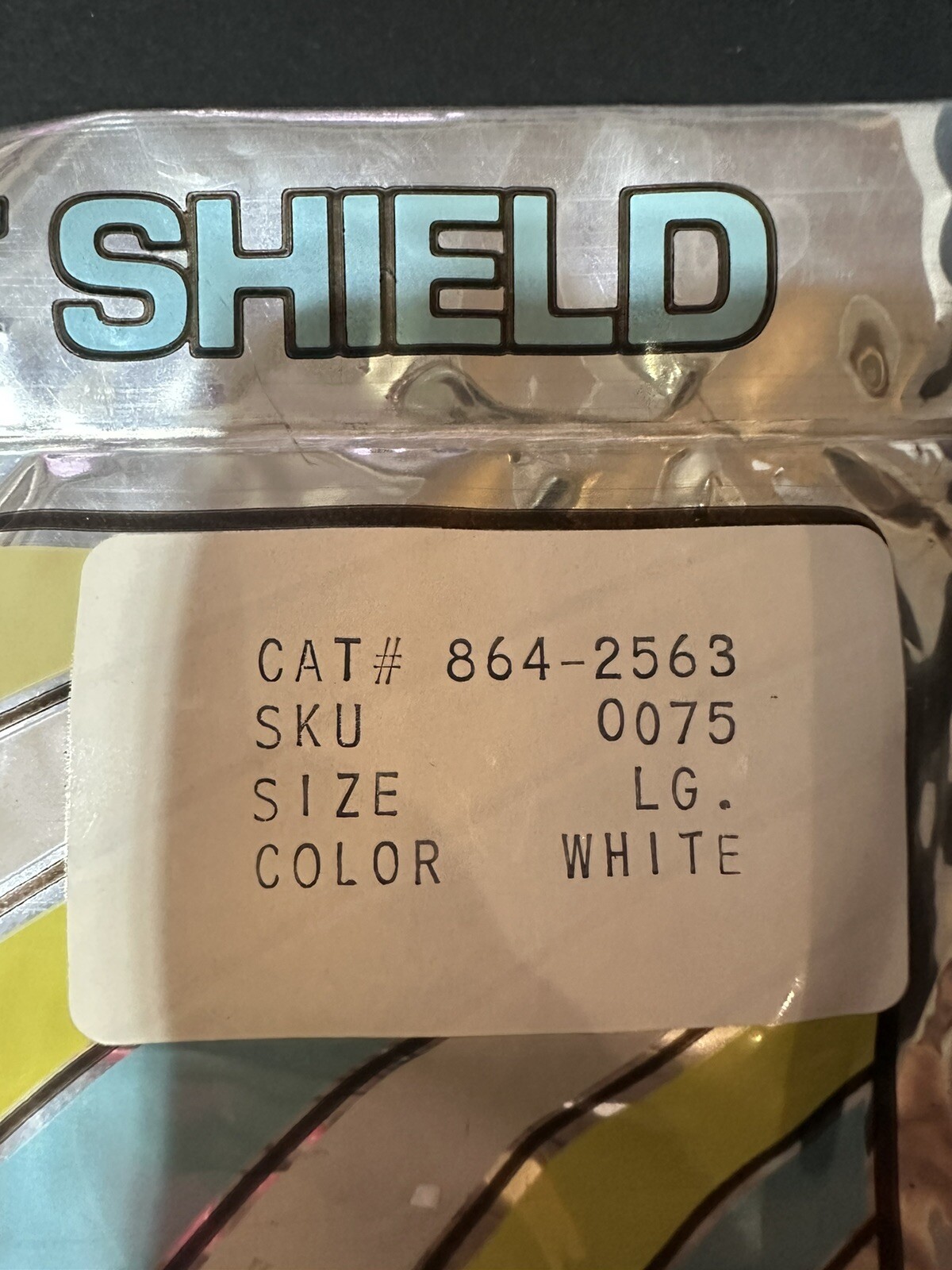 Garment Shields By Kleinert’s LARGE White Cotton Vinyl Lined NEW