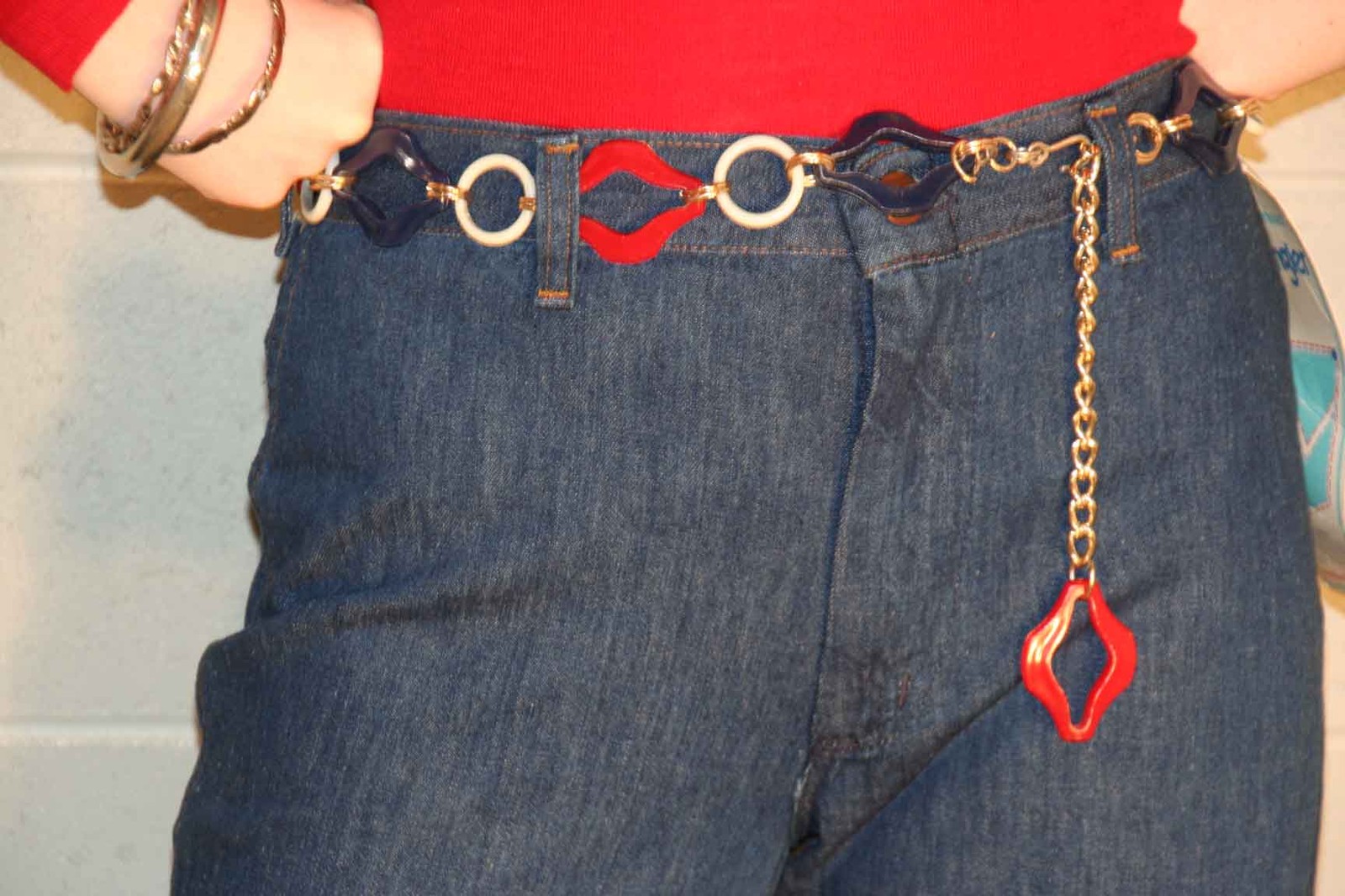 NOS VTG 70s Womens WRANGLER JEANS Bell Bottoms HIGH WAIST 29×34 DENIM BLUE Pants