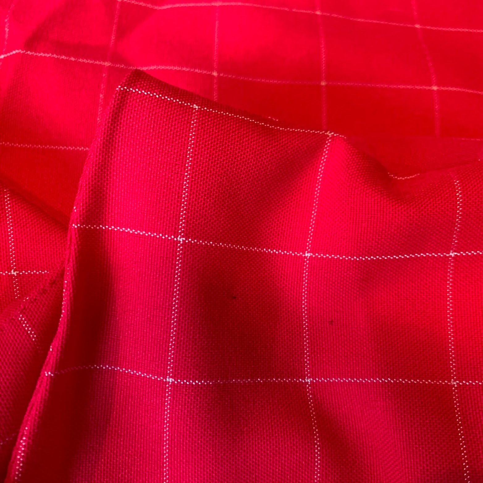 VTG Hot Pink White Windowpane Plaid Open Front Blazer Jacket 80s 90s Size 16