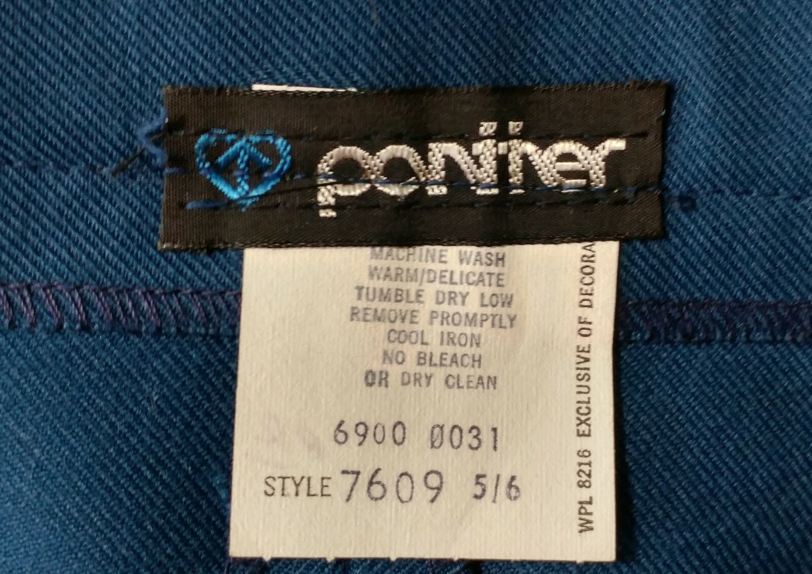 Vintage 1970s Panther Turquoise Vest & Skirt Set A-Line Knit Small 5/6