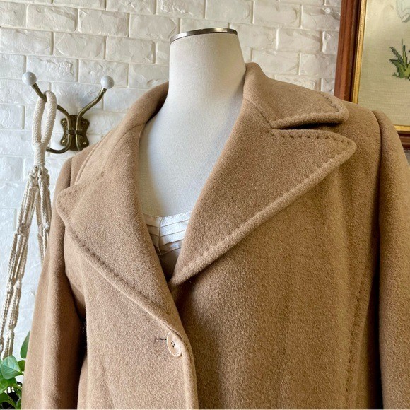 Vintage Collection Fifty Nine 100% Italian Baby Camel Hair Long Coat